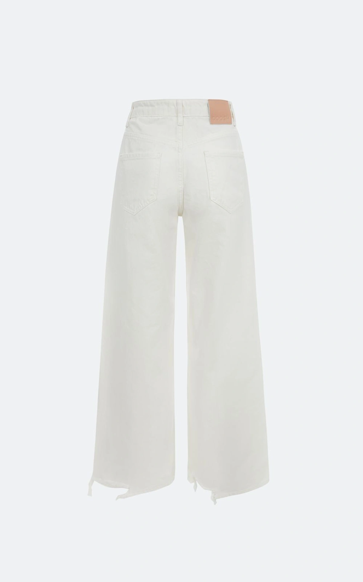 Jeans WIDE-LEG with Decorative Cut-Outs