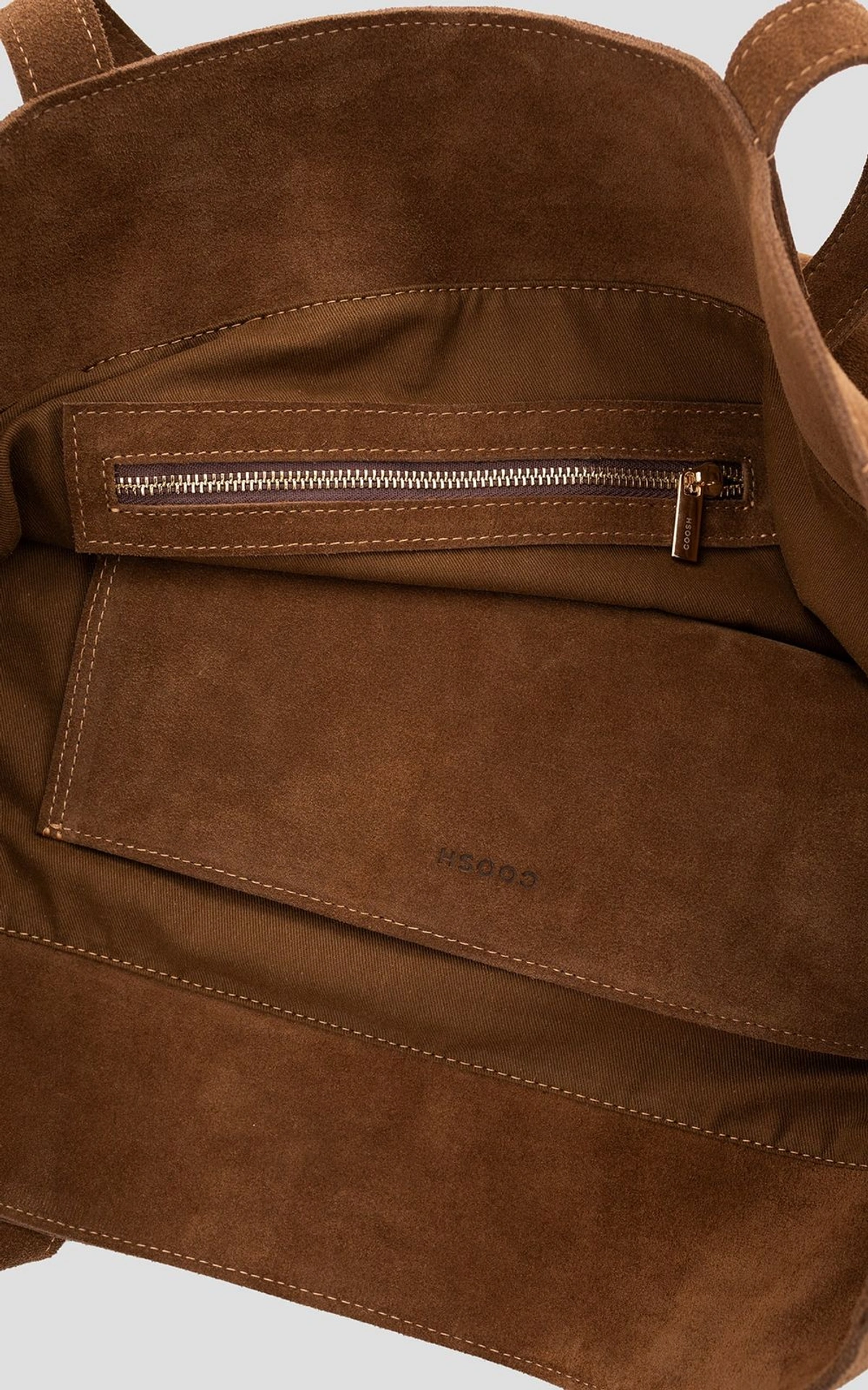 COOSH TOTE BAG in Suede