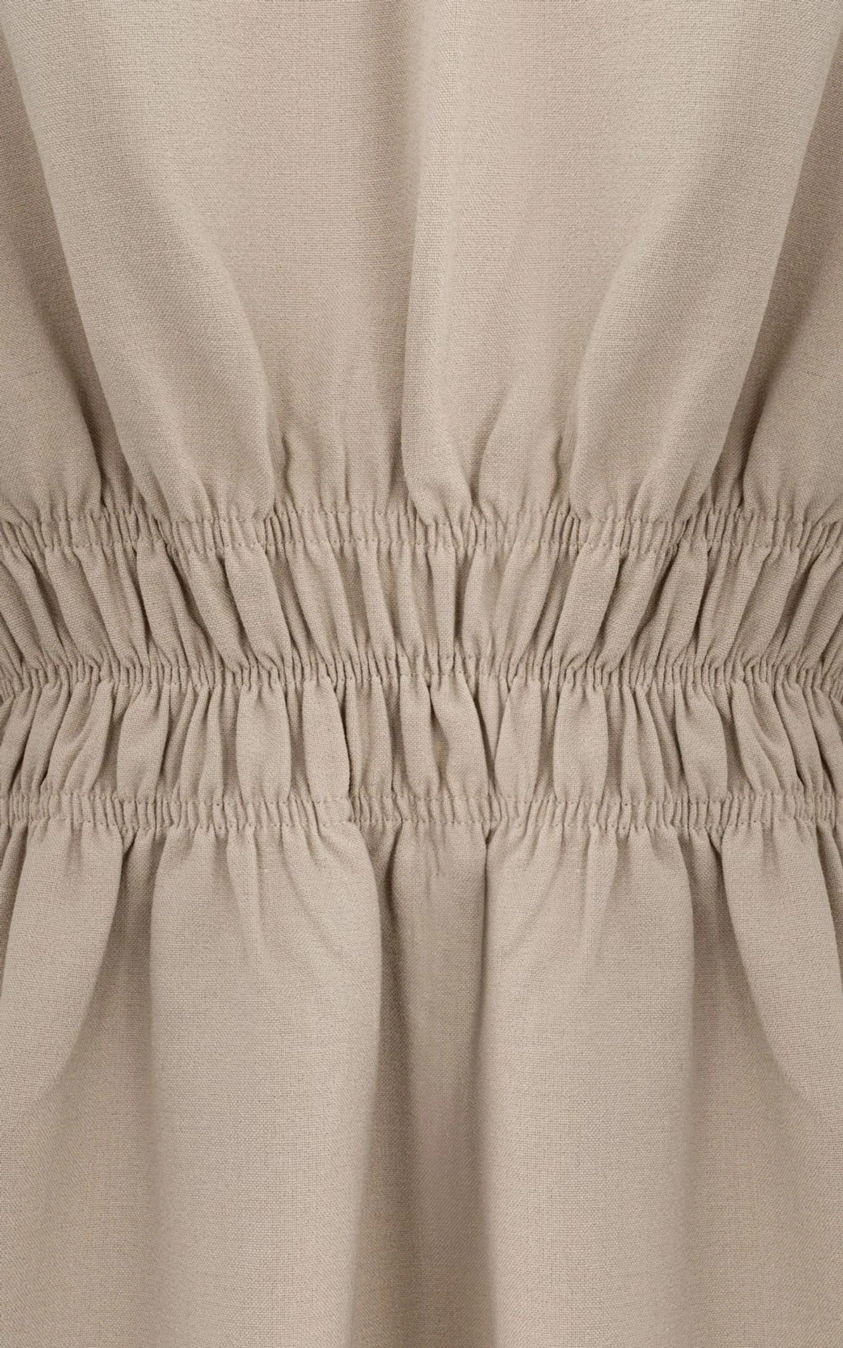 Collarless Blazer with Elastic DEWA