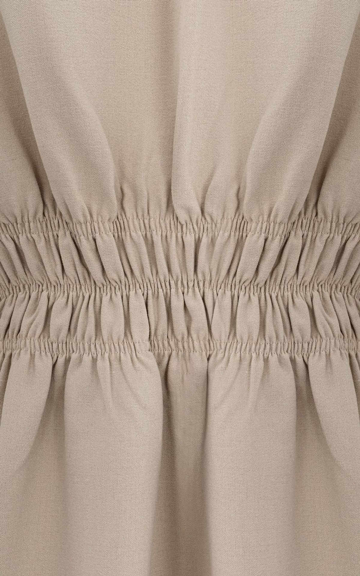 Collarless Blazer with Elastic DEWA
