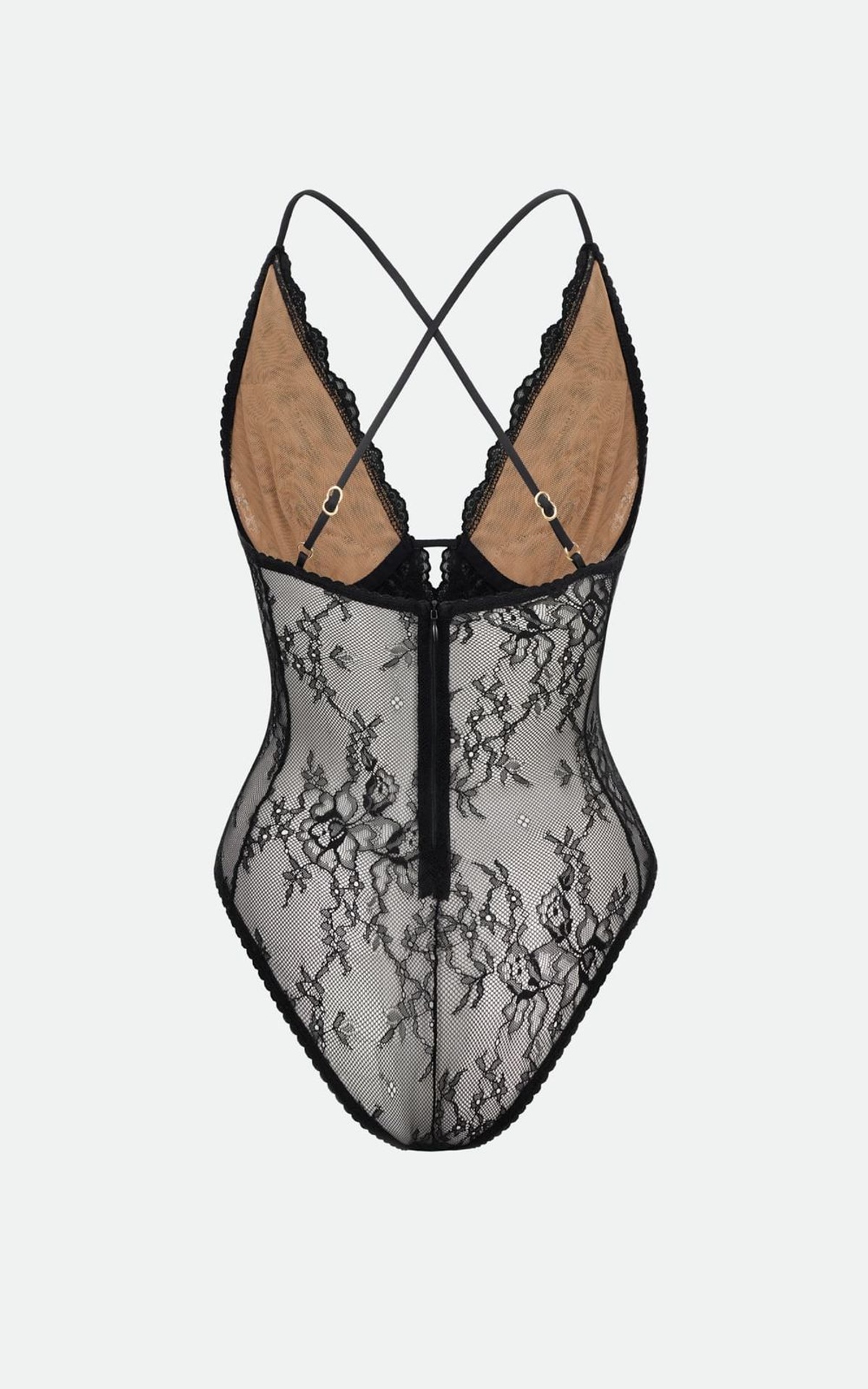 Боді мереживний MARGO з акцентним вирізом