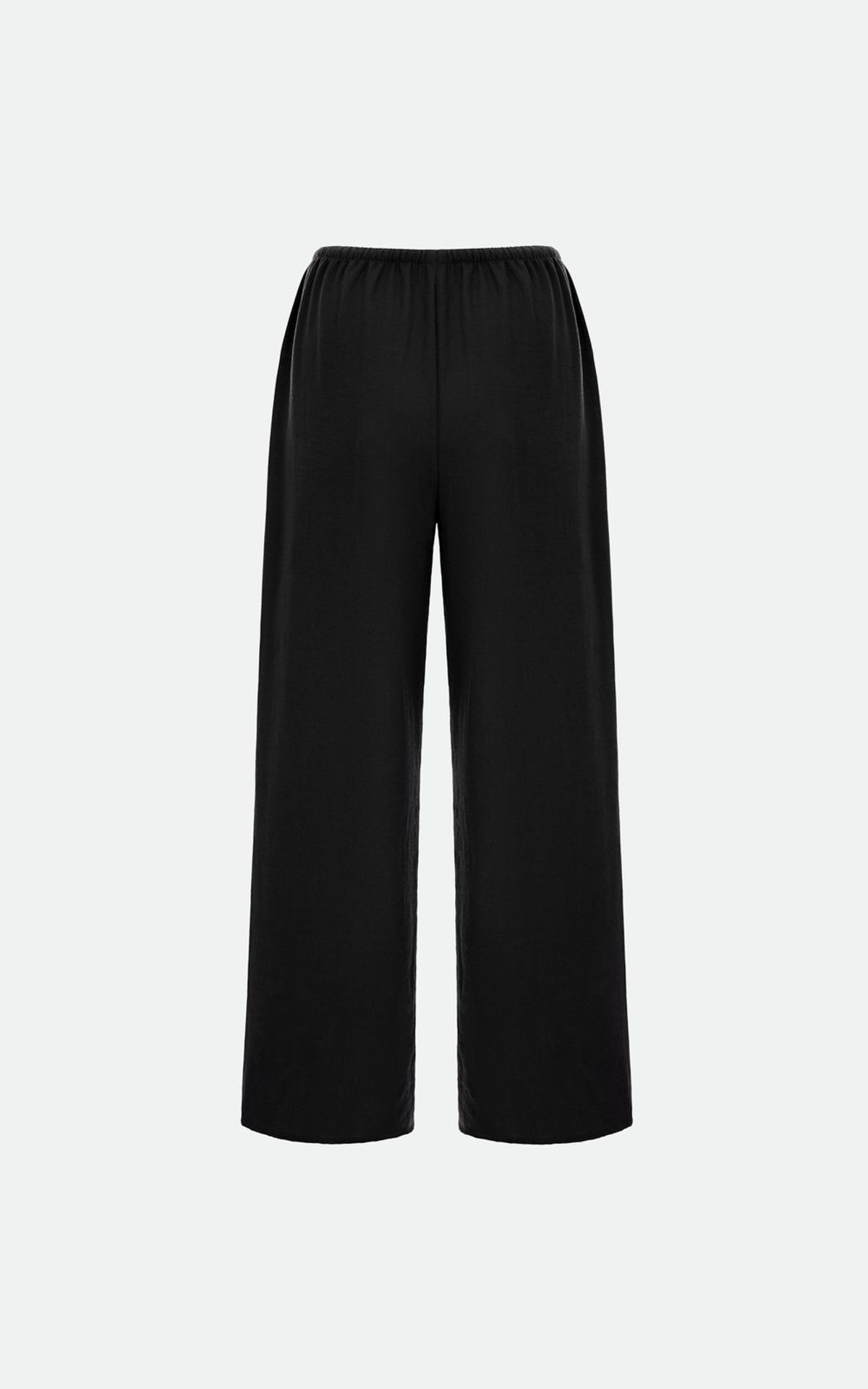 Relaxed Fit Viscose Pants