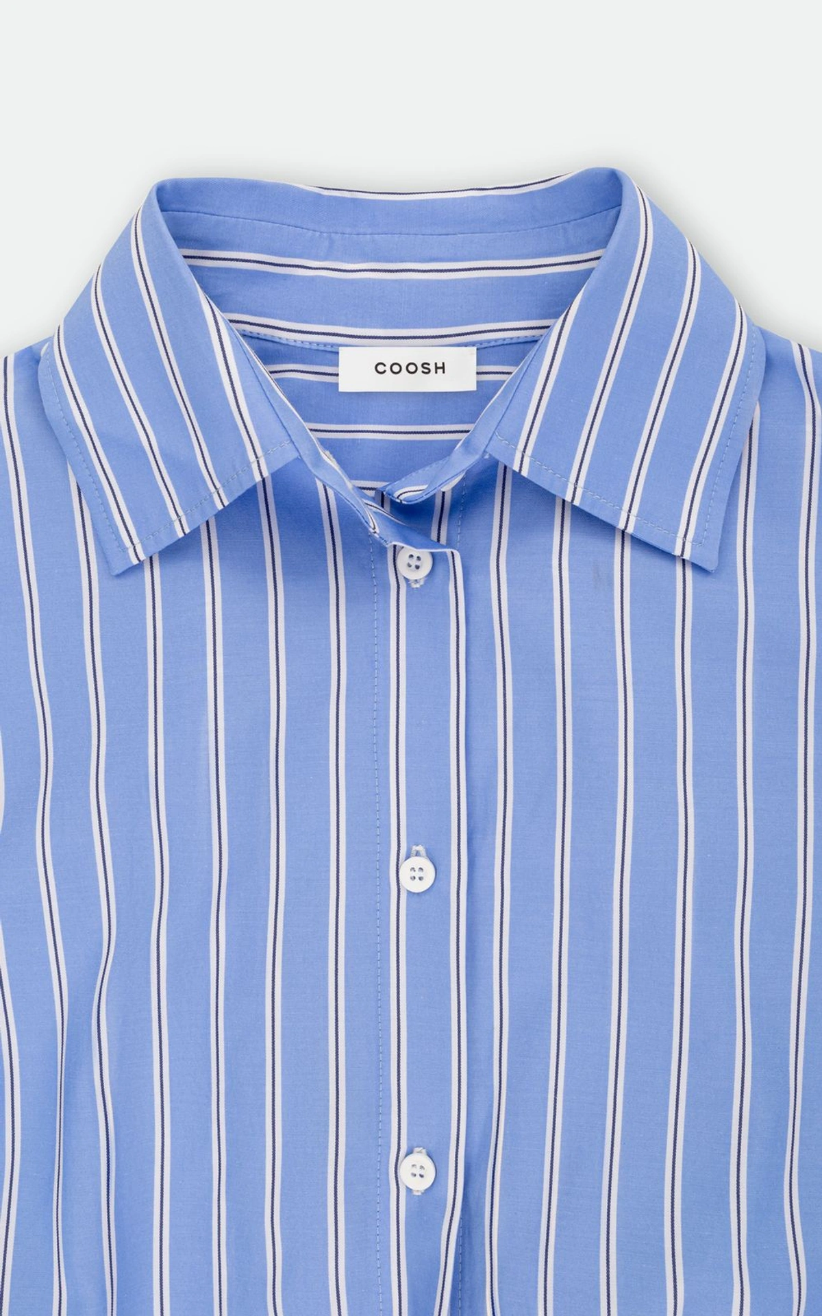 Straight-cut Striped Shirt