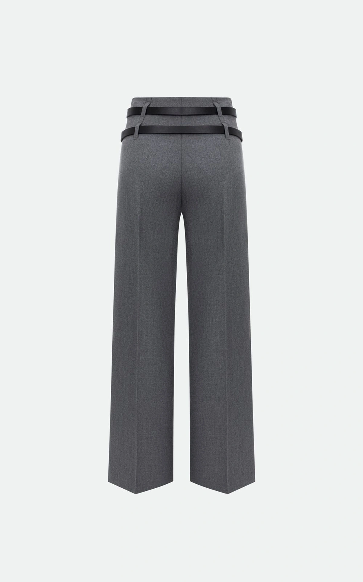 Palazzo Pants with Double Belt