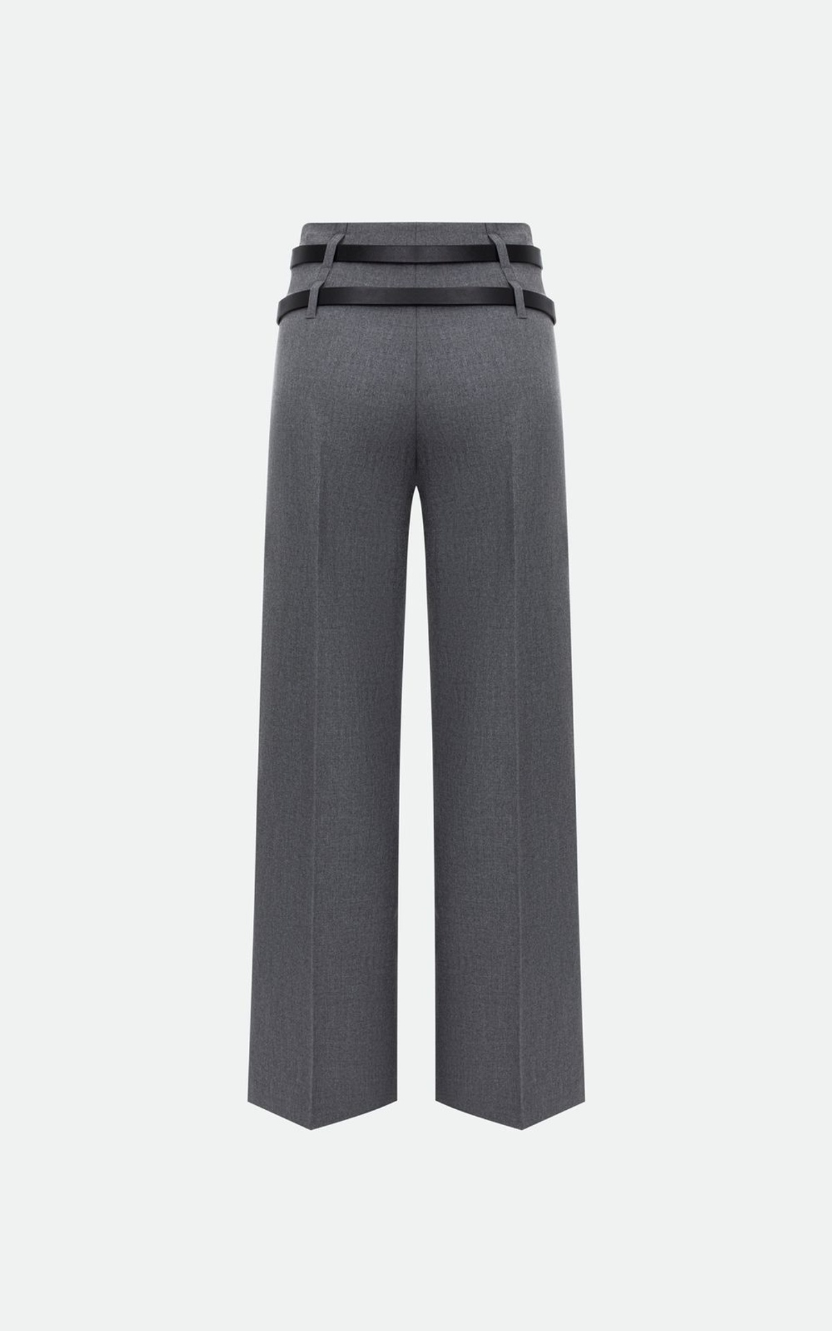 Palazzo Pants with Double Belt