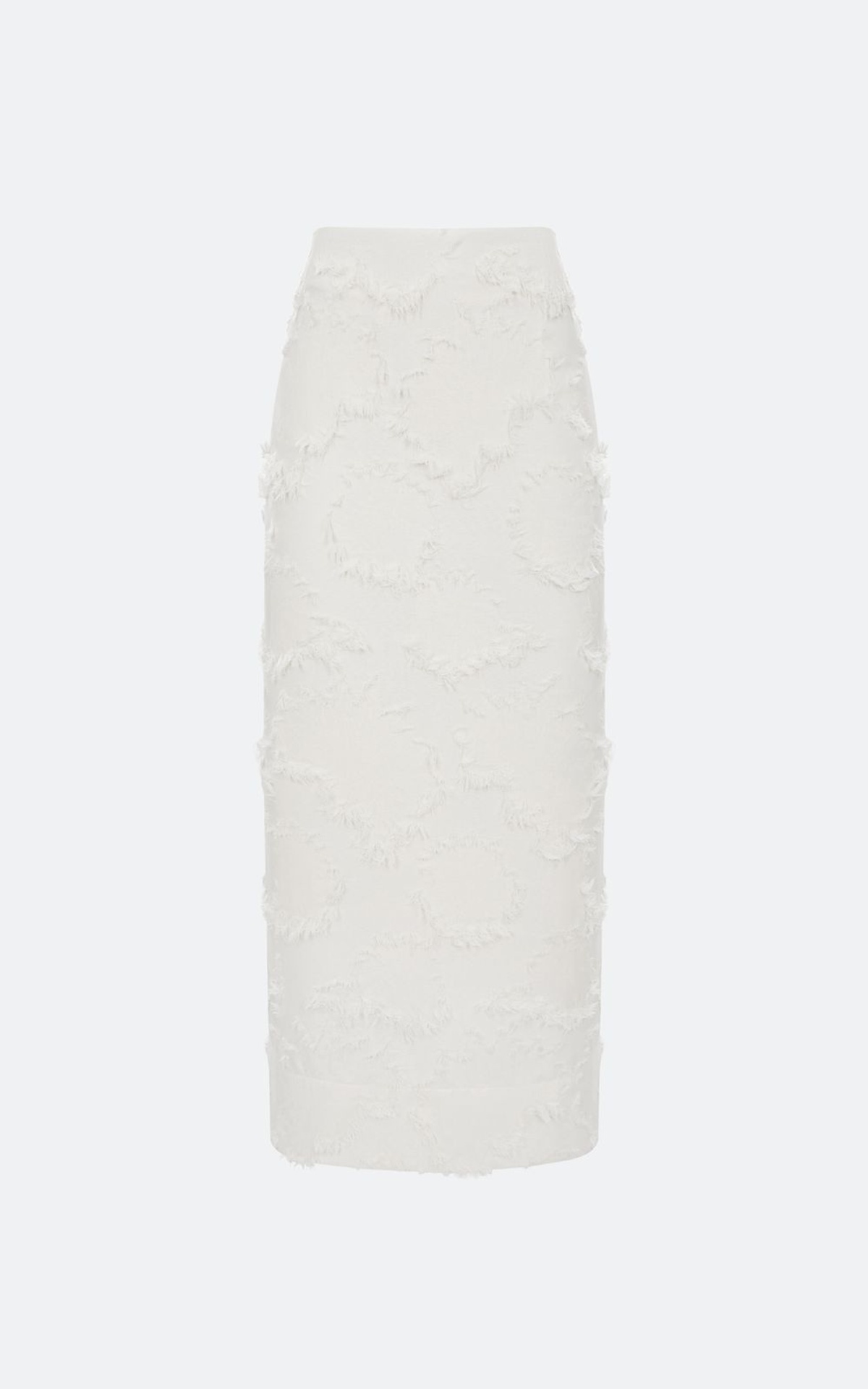 Спідниця міді JACQUELINE з фактурної тканини