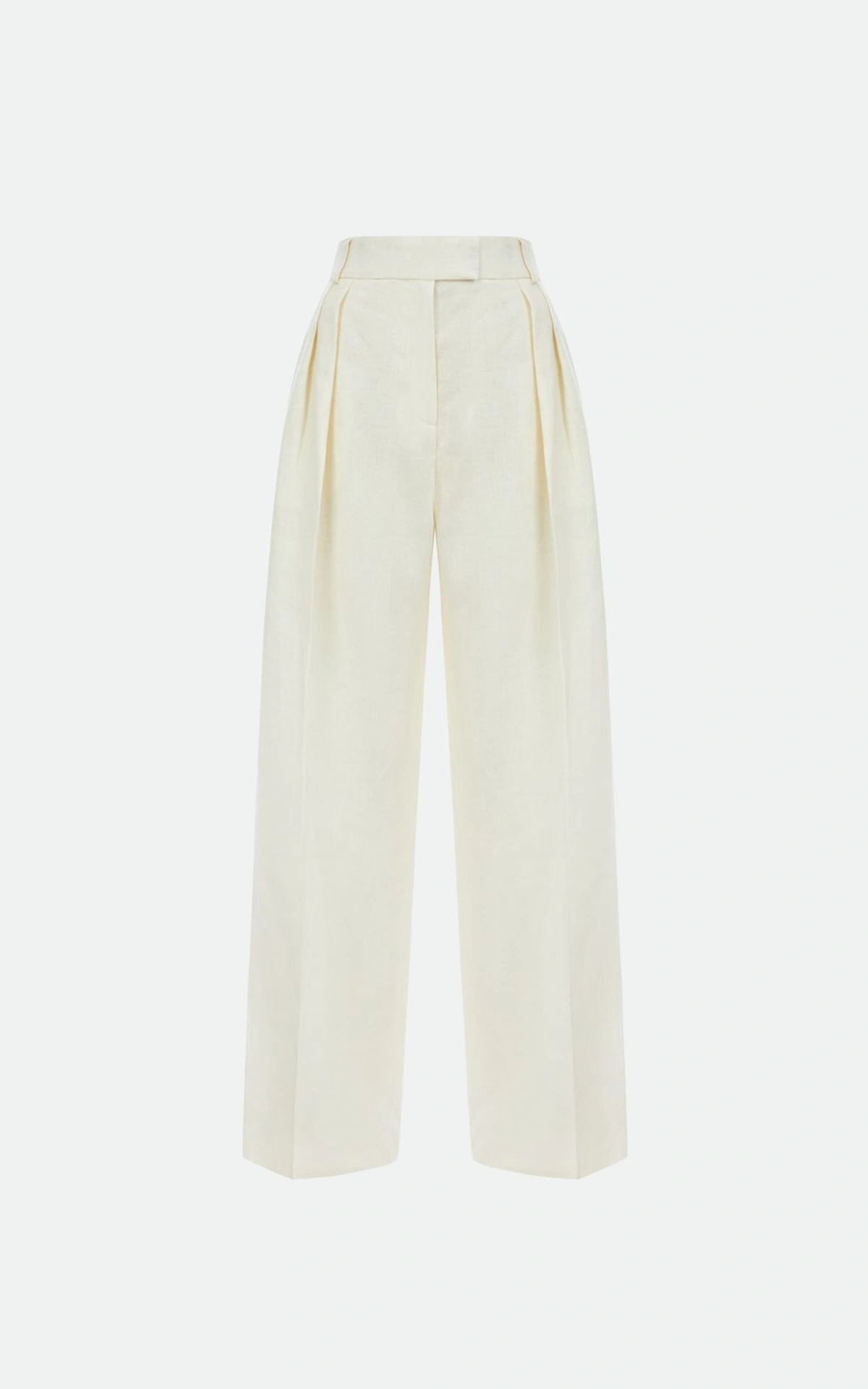 Straight Leg Linen Palazzo Pants ARNE