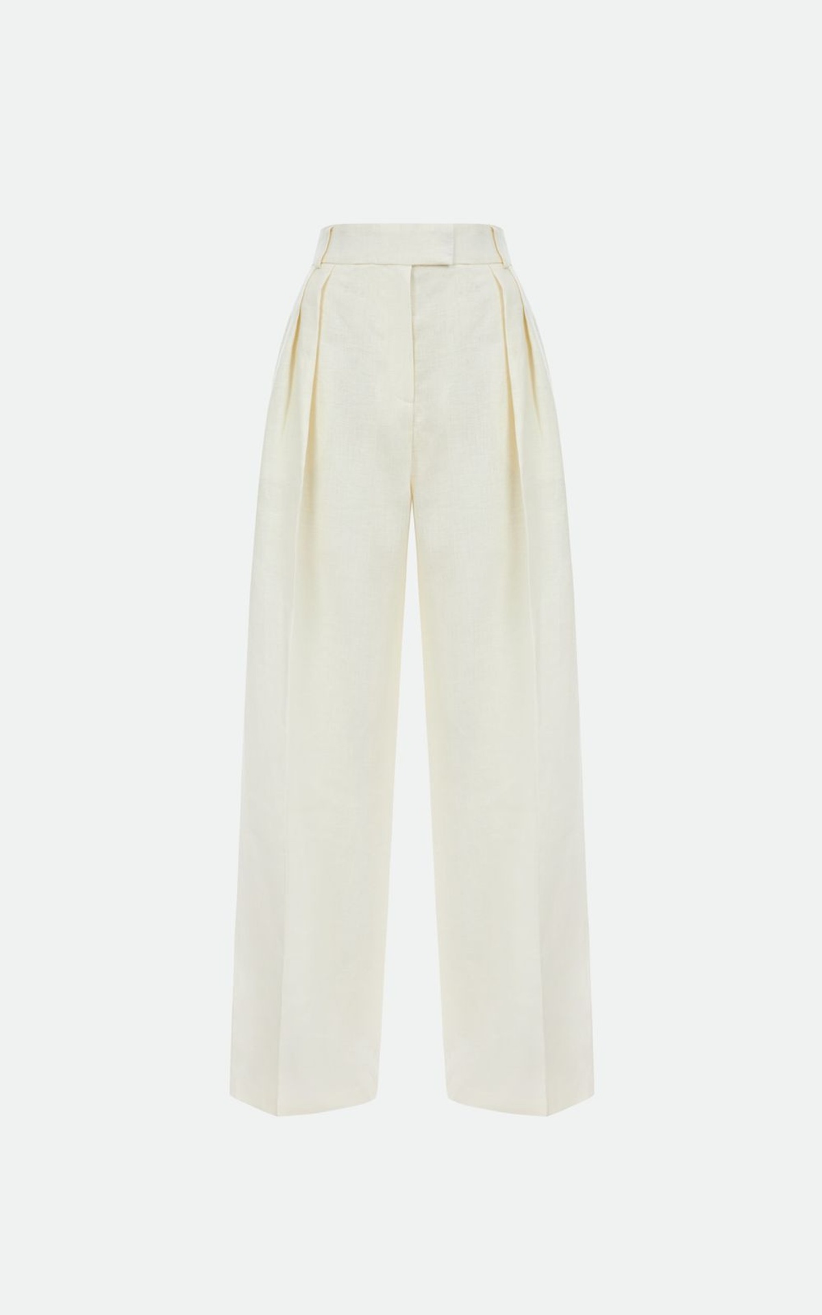 Straight Leg Linen Palazzo Pants ARNE