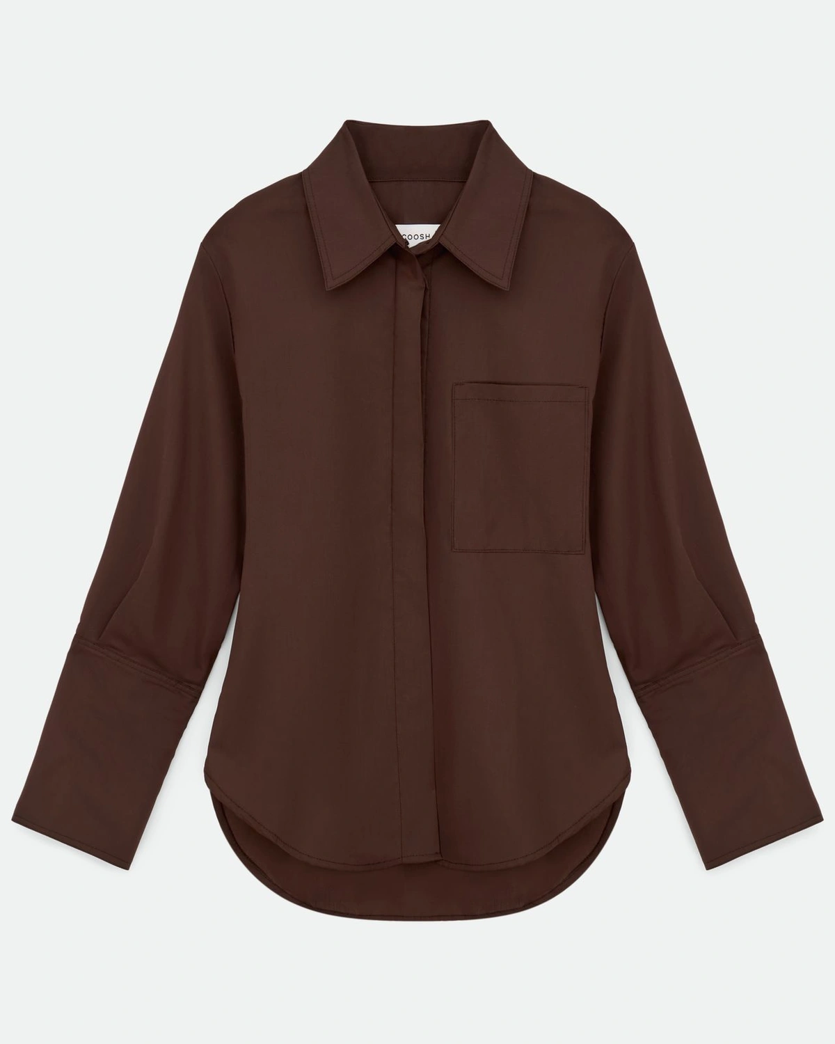 Fitted Shirt with Decorative Tie Belt