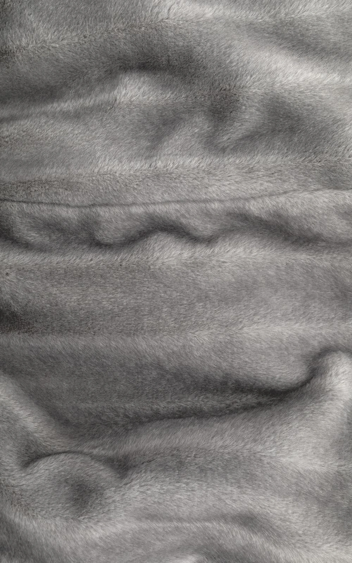 Faux-Fur Coat in Vintage Style