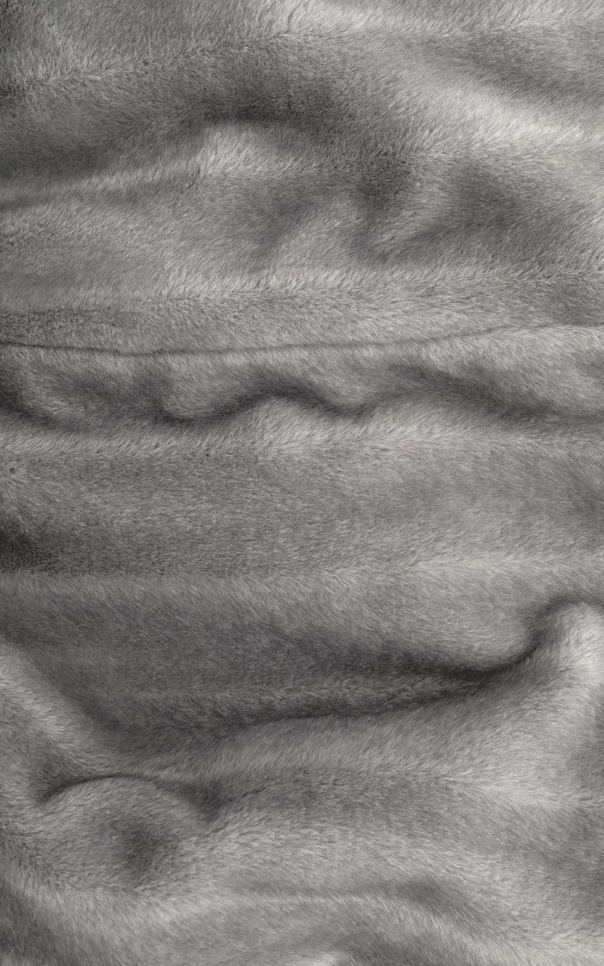 Faux-Fur Coat in Vintage Style