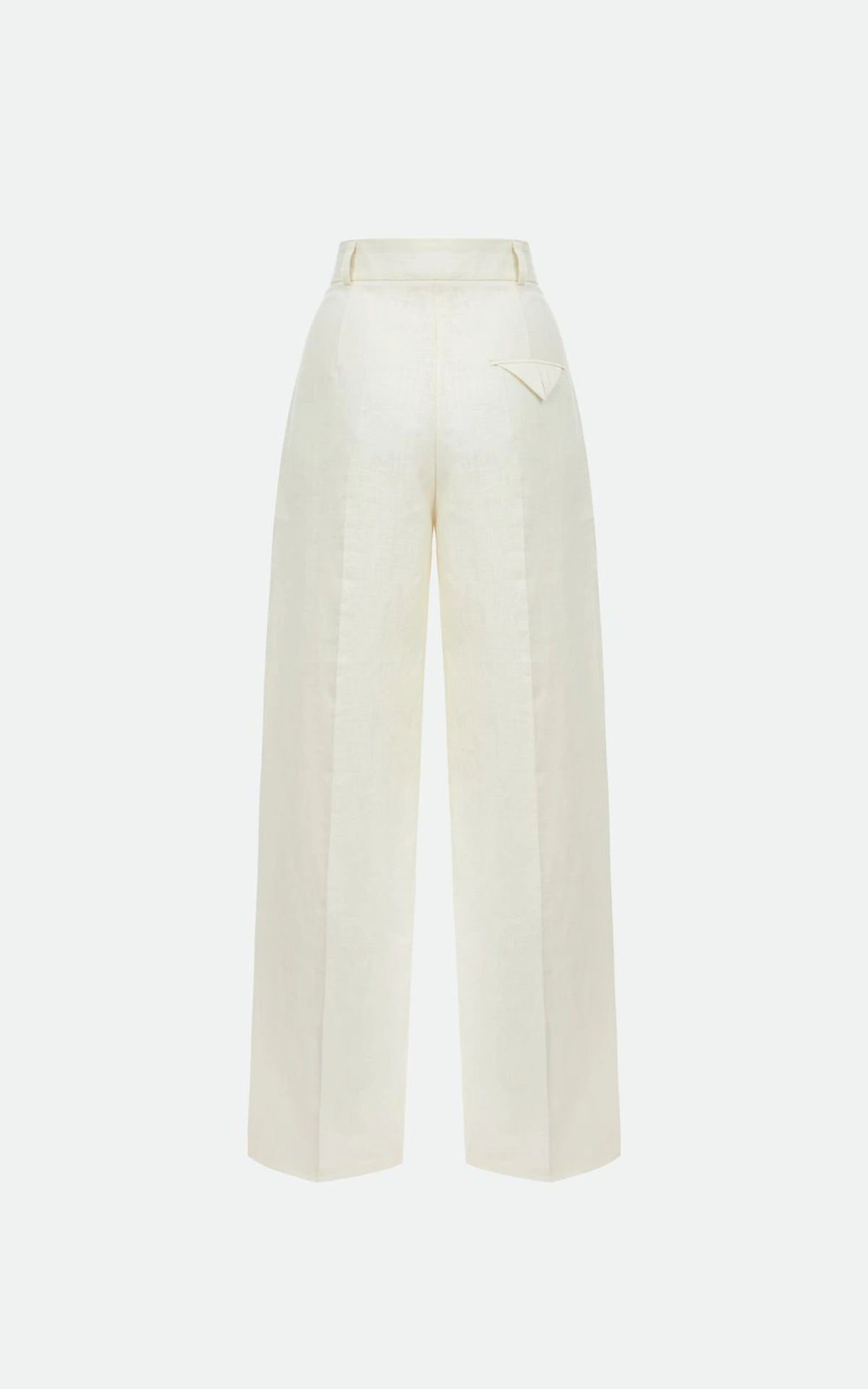 Straight Leg Linen Palazzo Pants ARNE