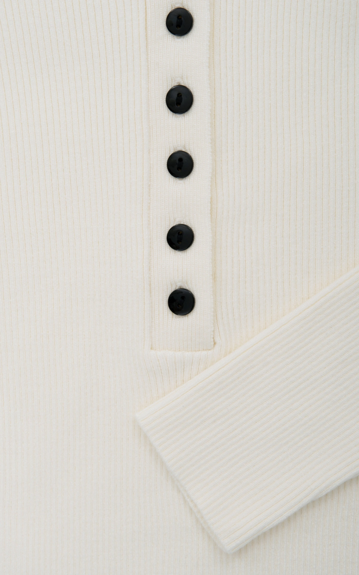 Knit Turtleneck with Buttons