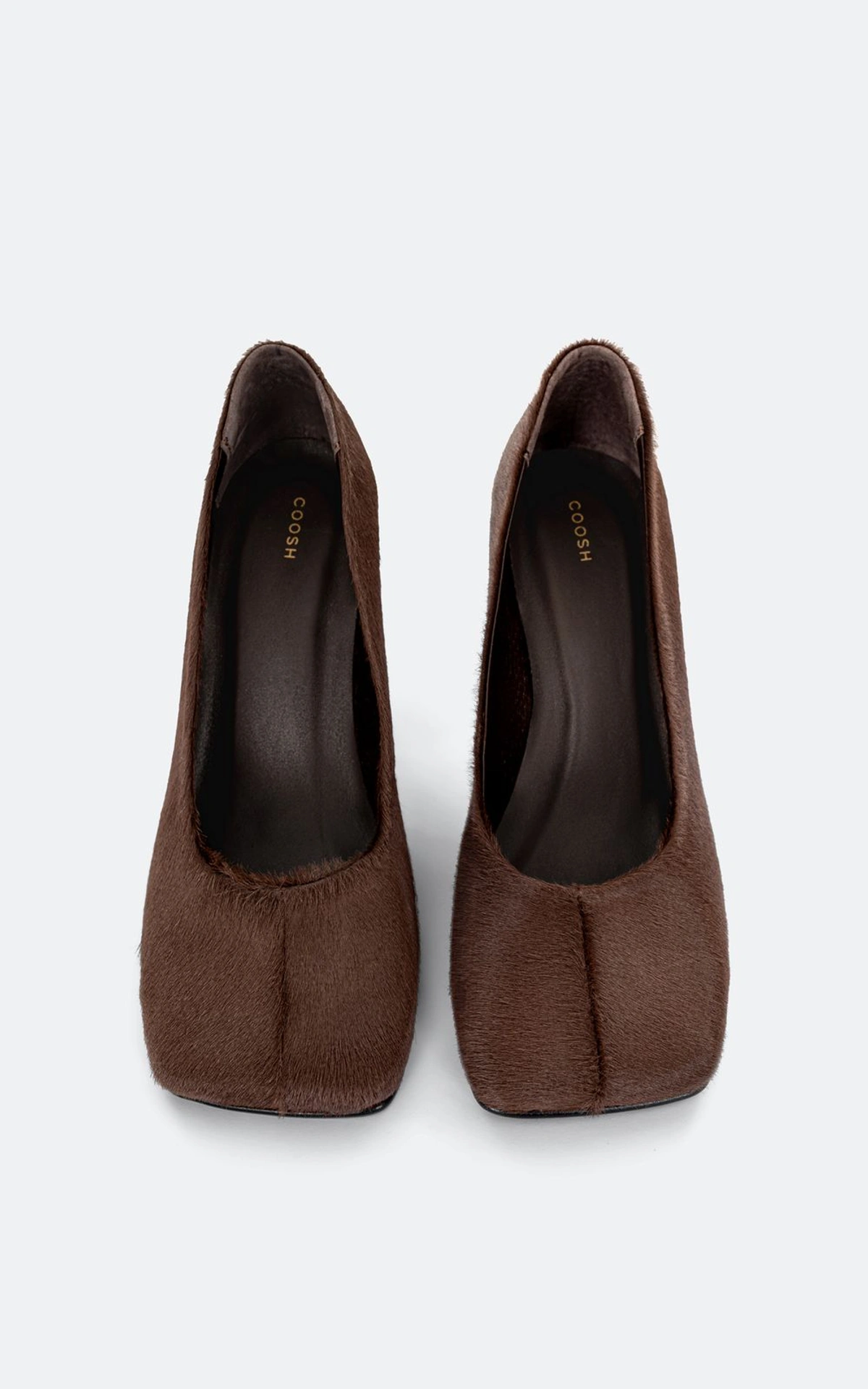 Animal-Textured Pumps with Sculptural Wedge Heel