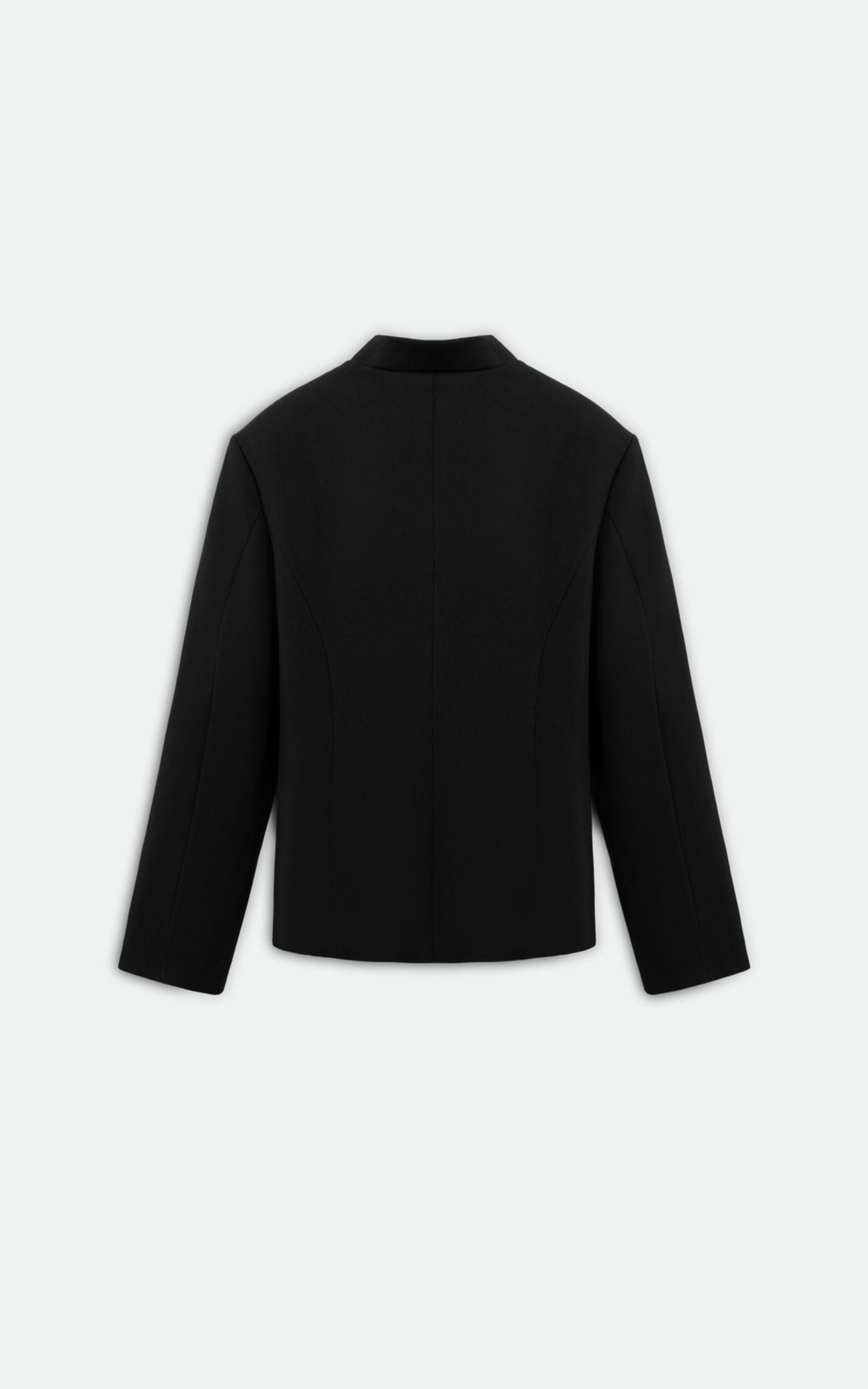 Asian-Inspired Fitted Jacket