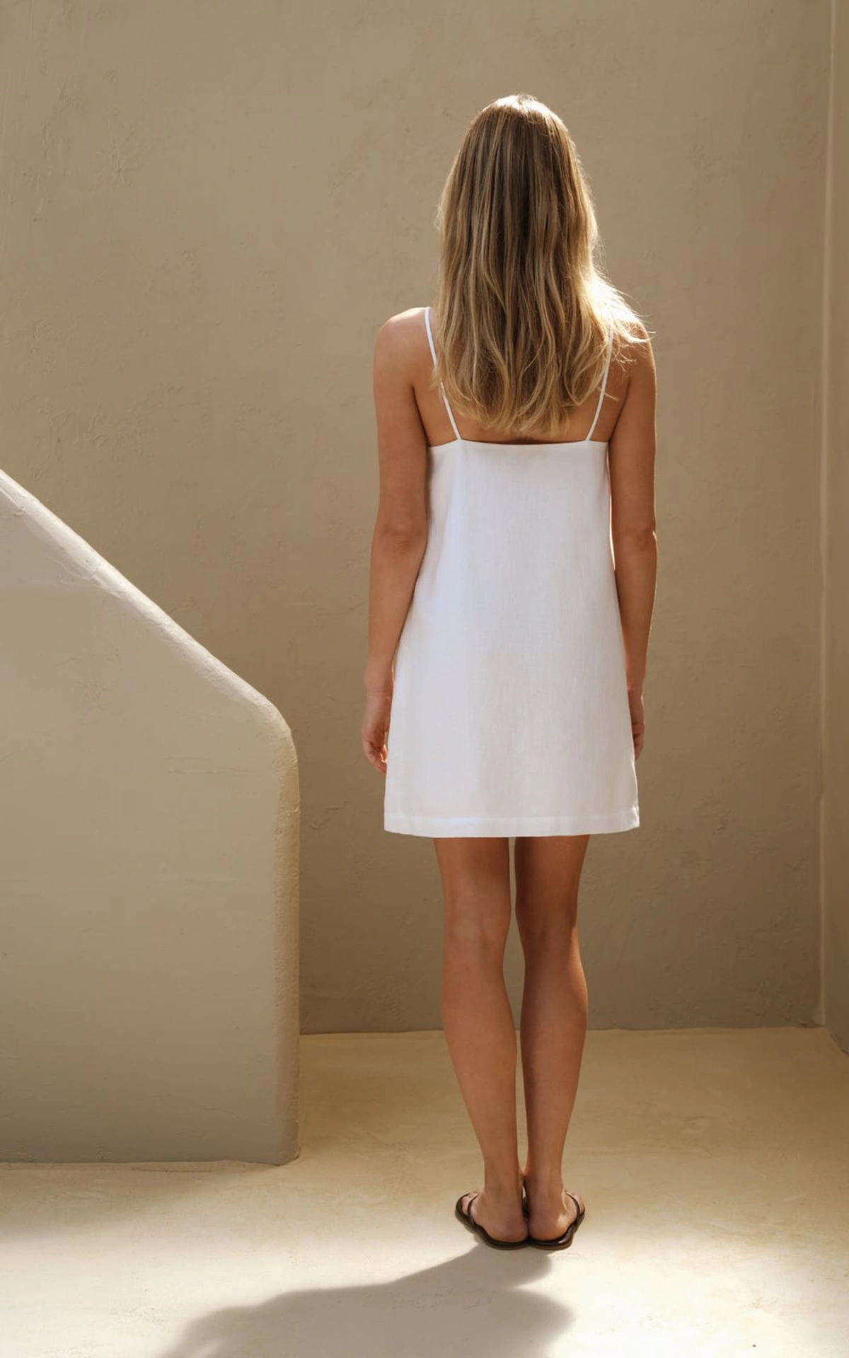 Viscose Mini Slip Dress