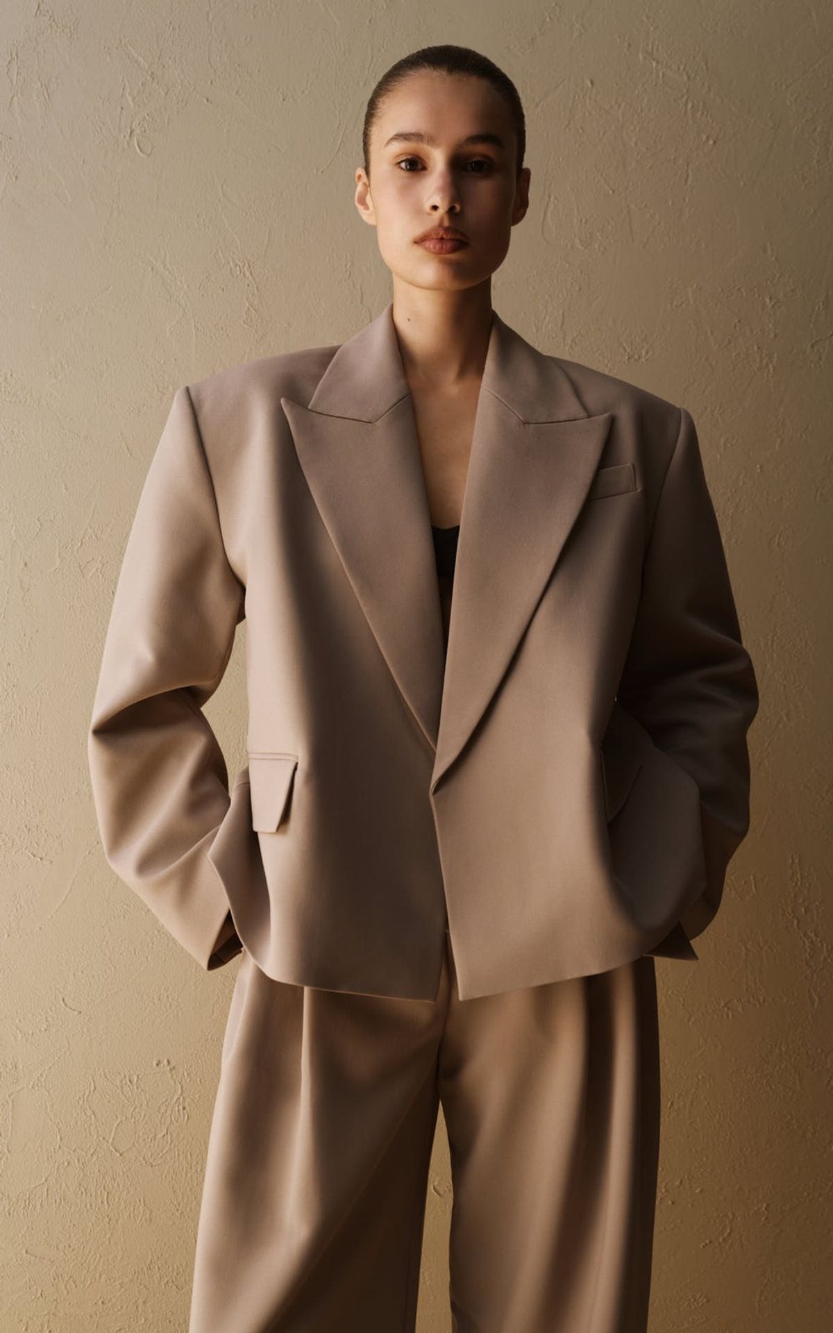 Straight-Cut Blazer in Lightweight Suit Fabric CLARK