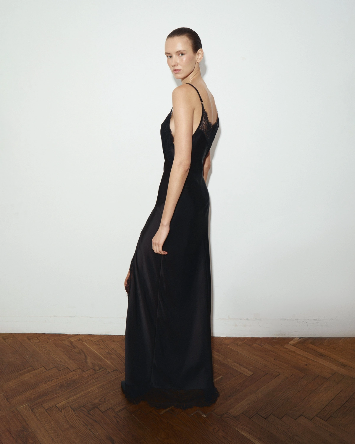 Maxi Lace Slip Dress BREA