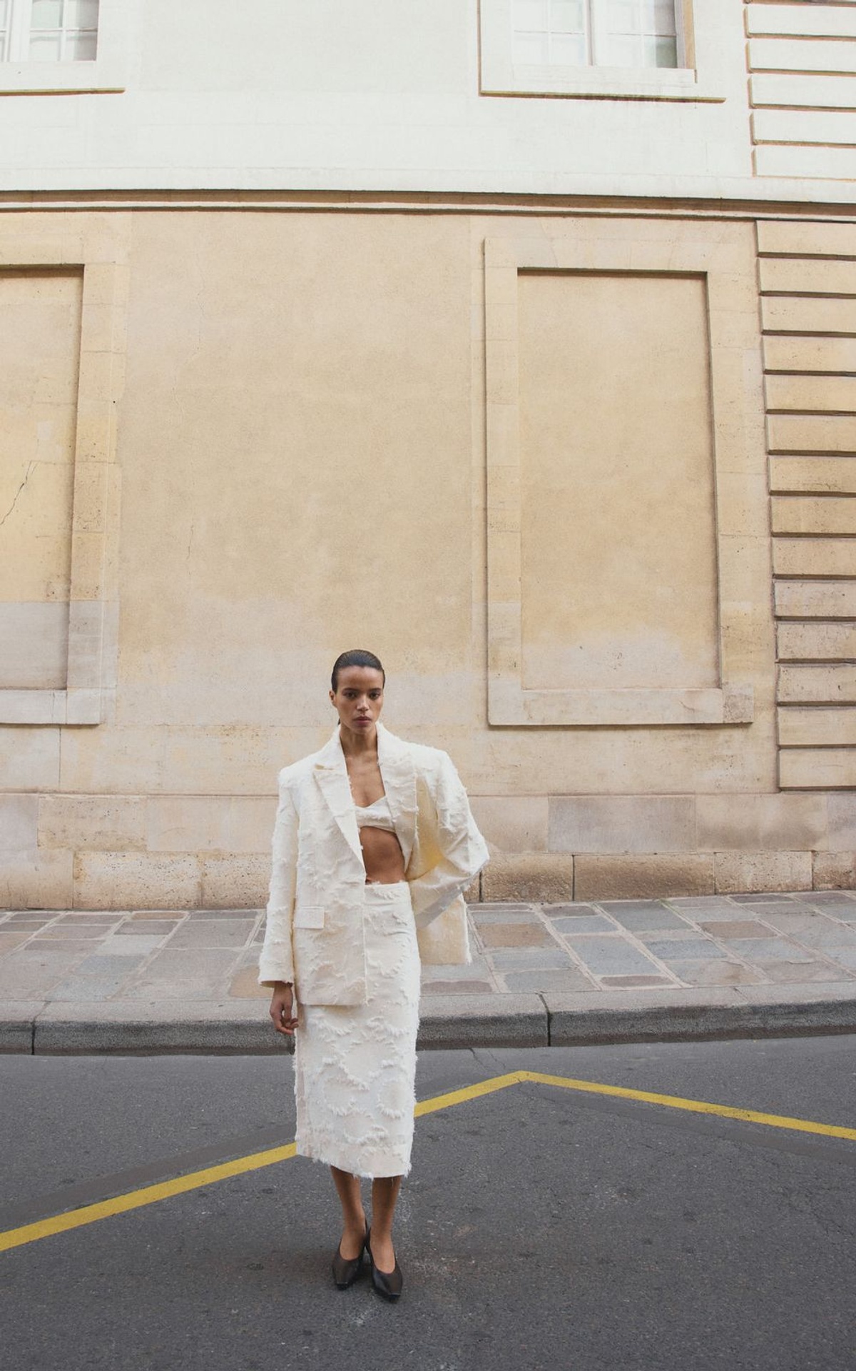 Жакет JACQUELINE з фактурної тканини