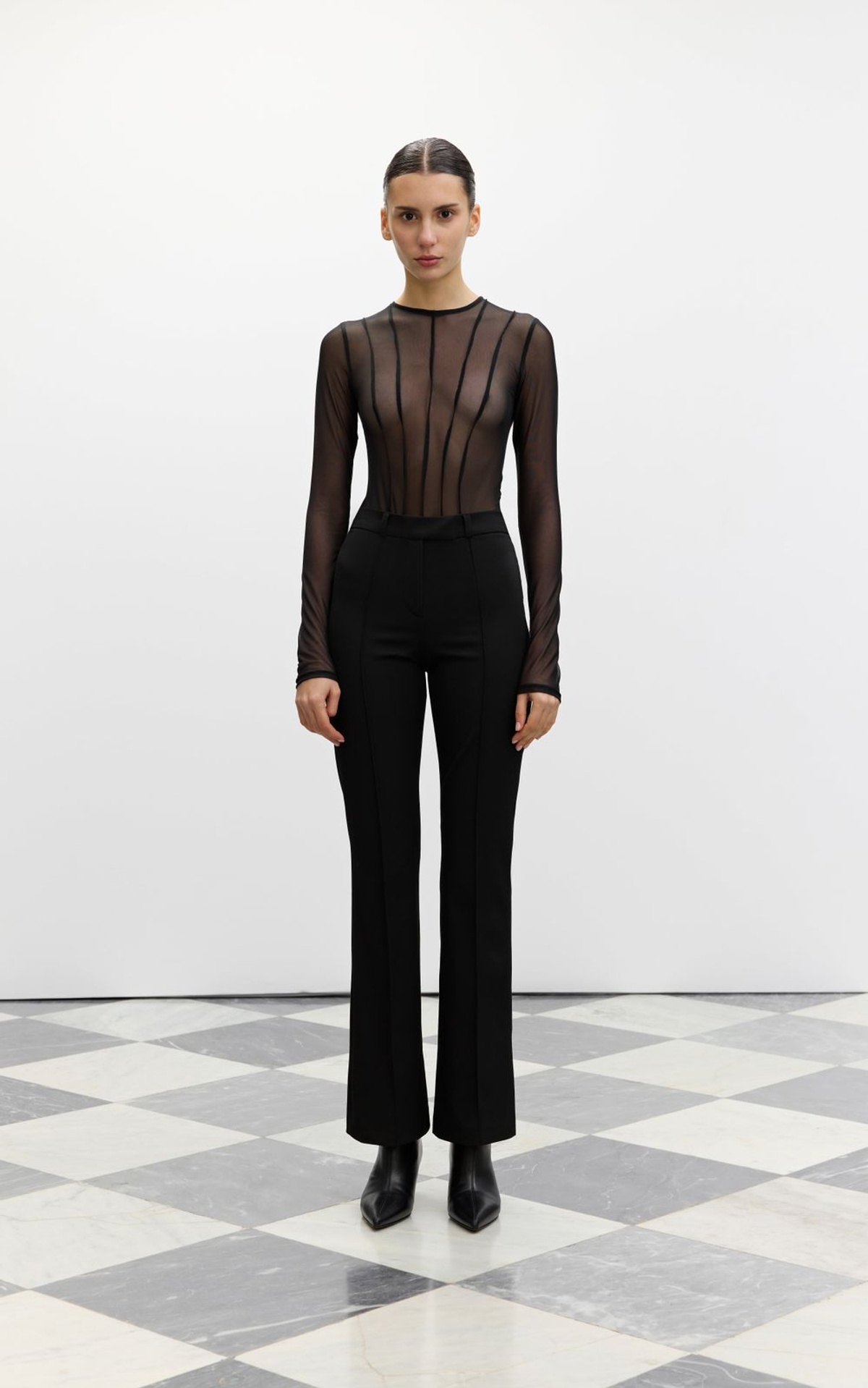 DASE High Rise Fitted Pants