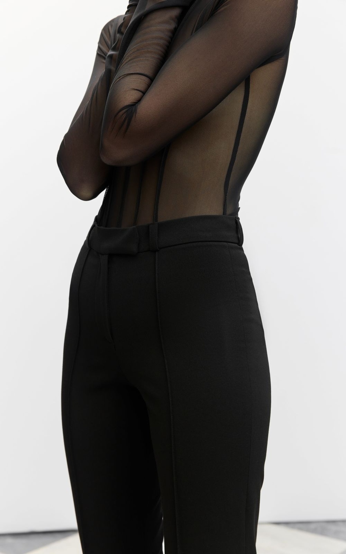 DASE High Rise Fitted Pants