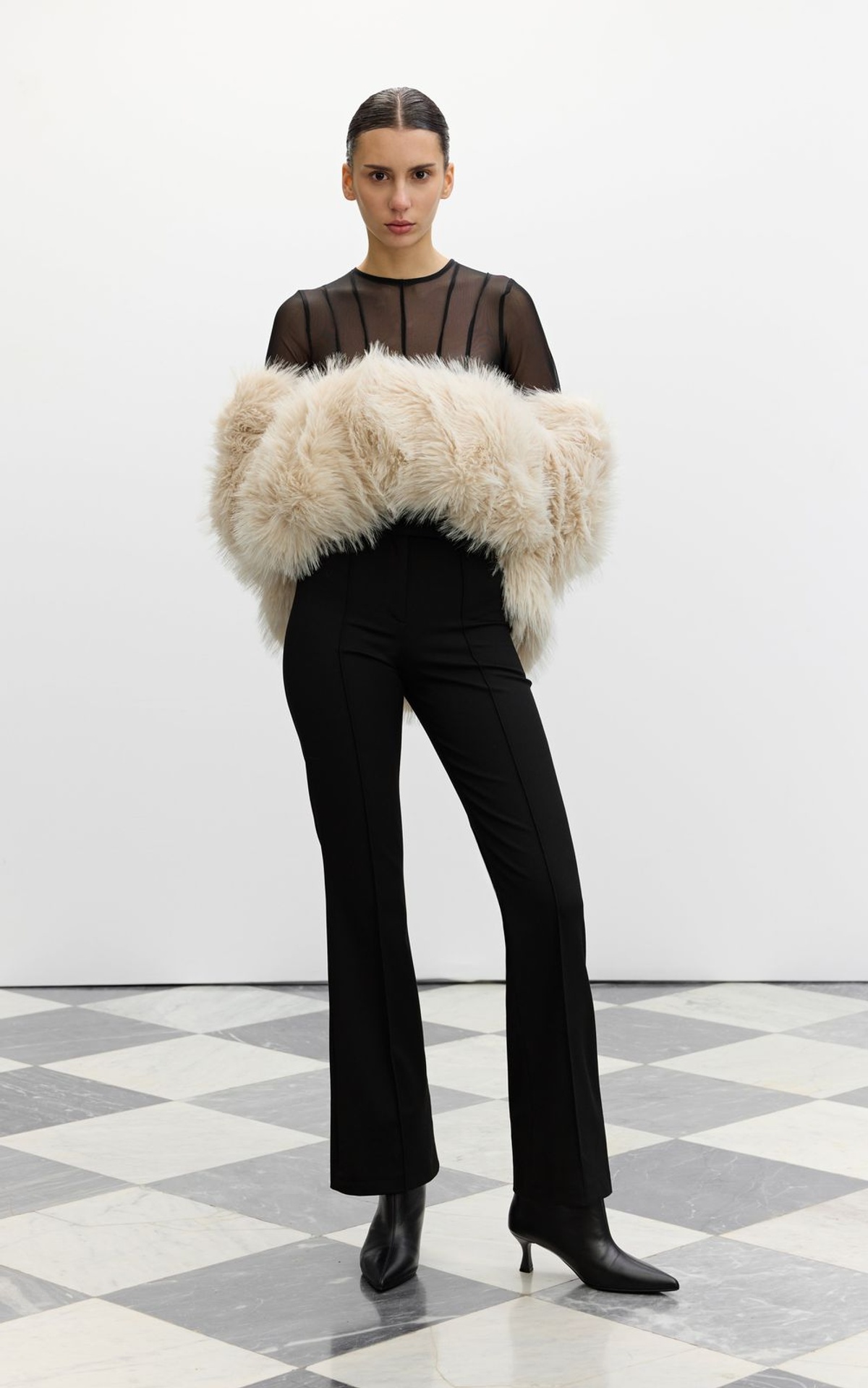 DASE High Rise Fitted Pants