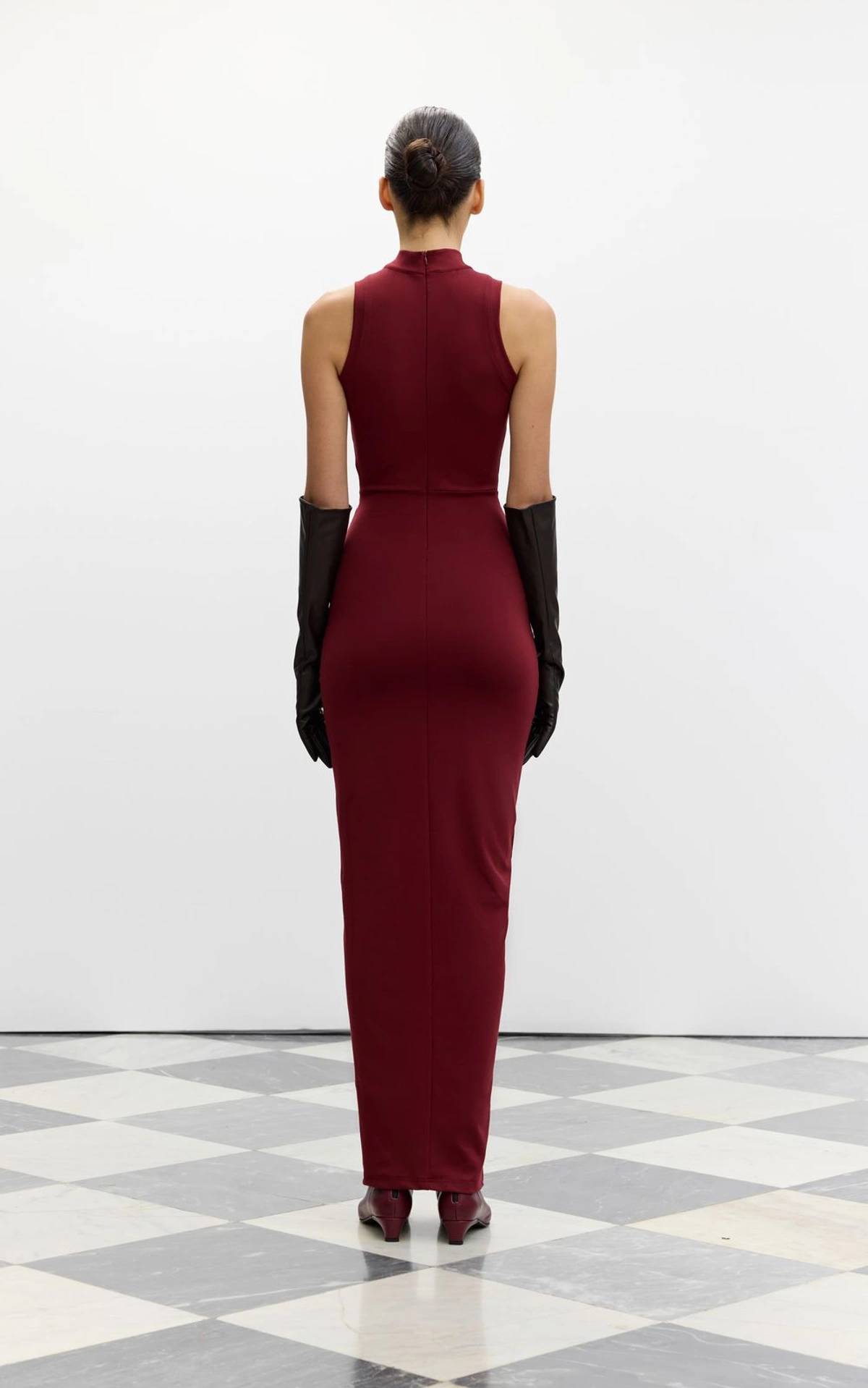Draped Maxi Dress