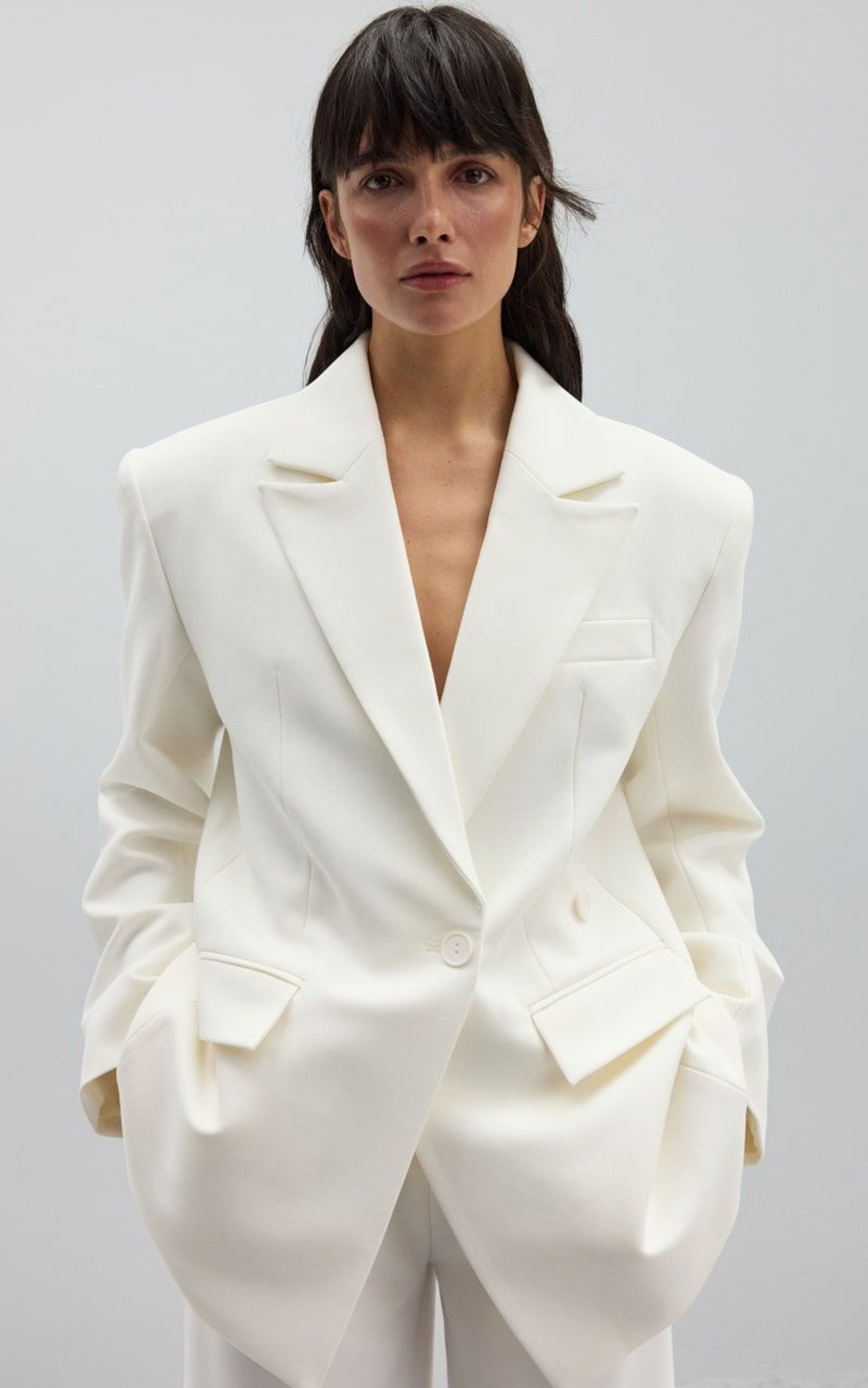 Transformer Blazer with Chest Pocket