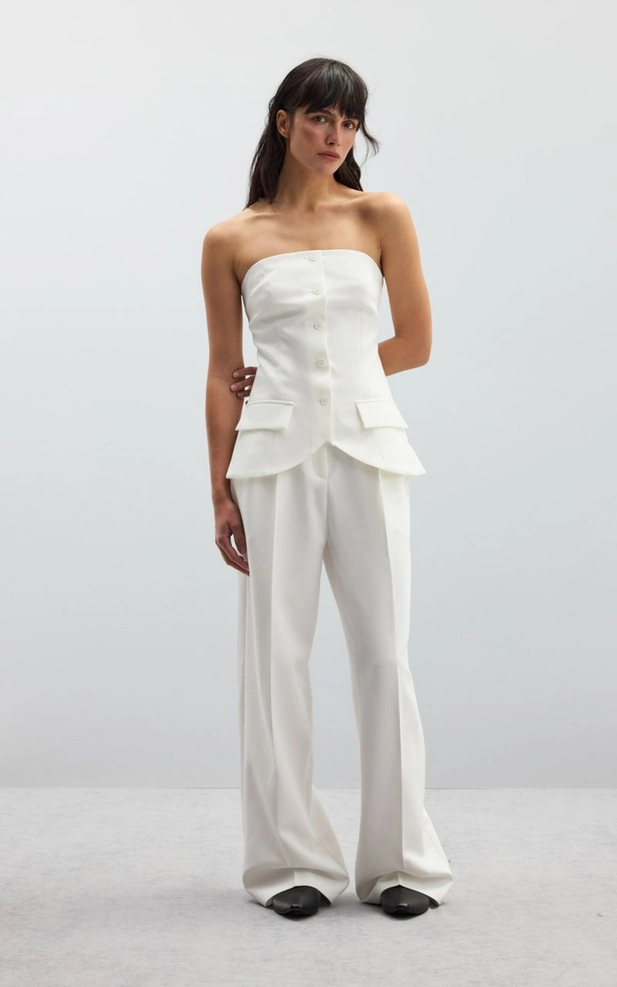 Strapless Bustier Vest 