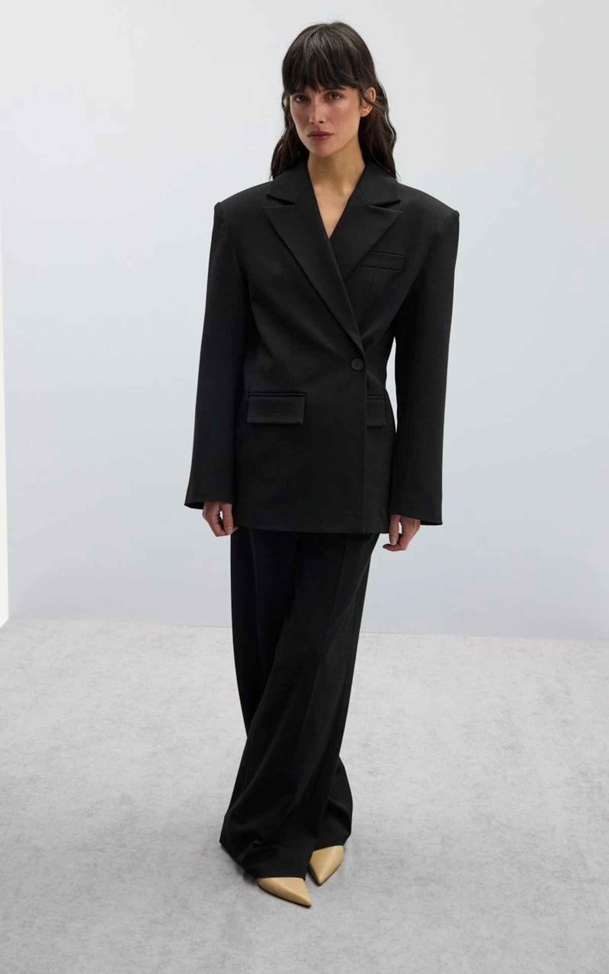 Transformer Blazer with Chest Pocket