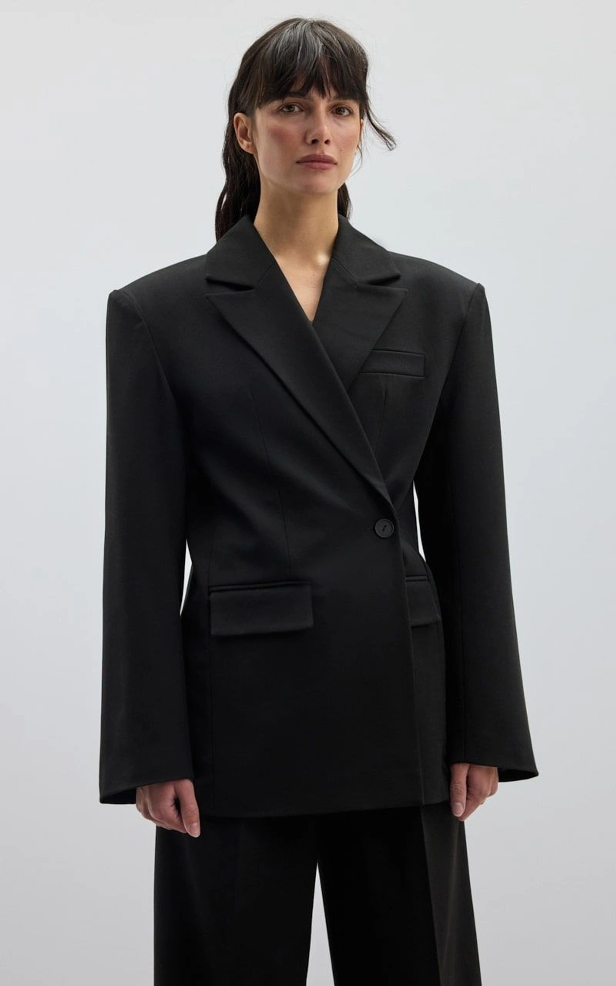 Transformer Blazer with Chest Pocket
