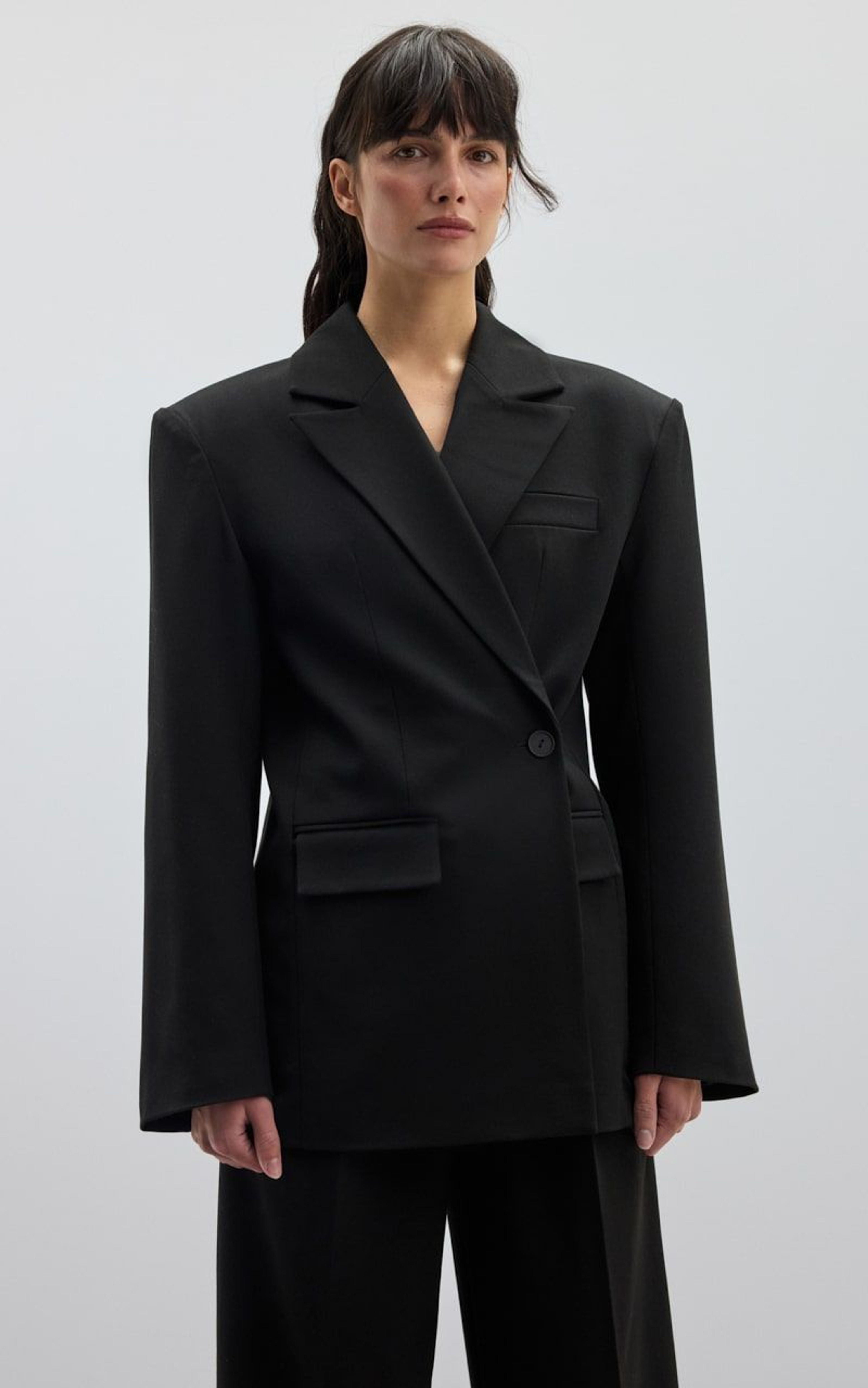 Transformer Blazer with Chest Pocket