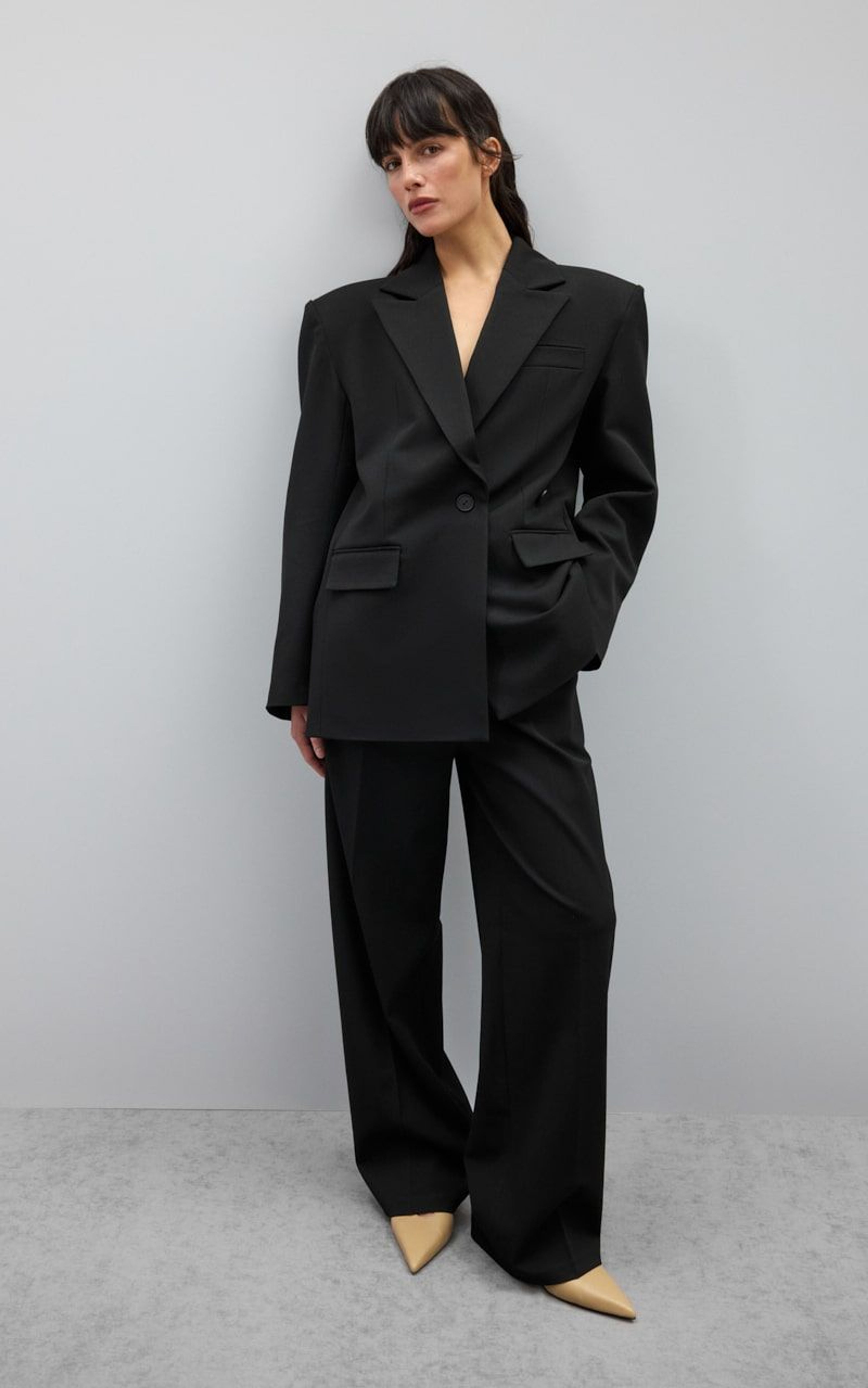 Transformer Blazer with Chest Pocket