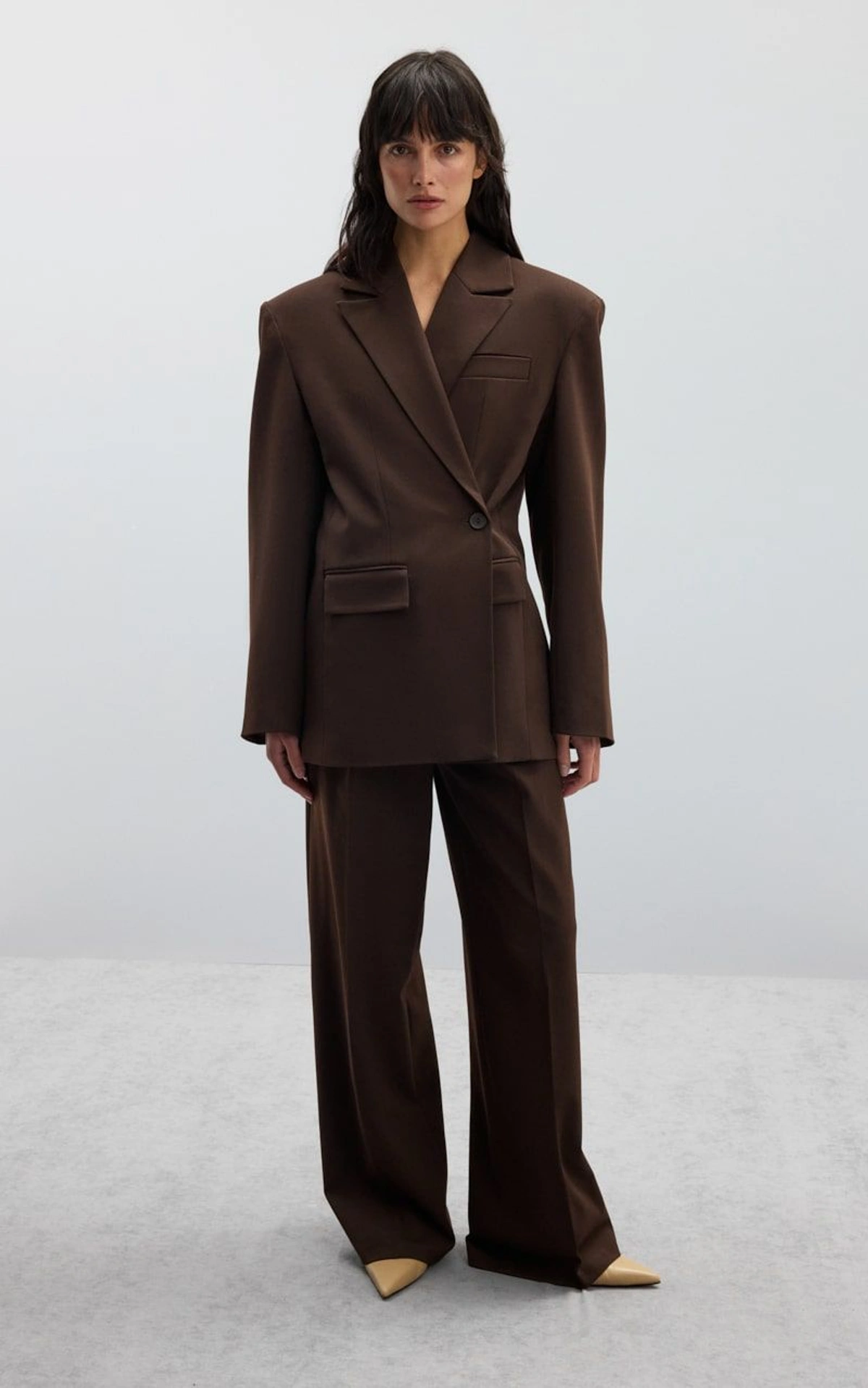 Palazzo Pants with Side Clasp