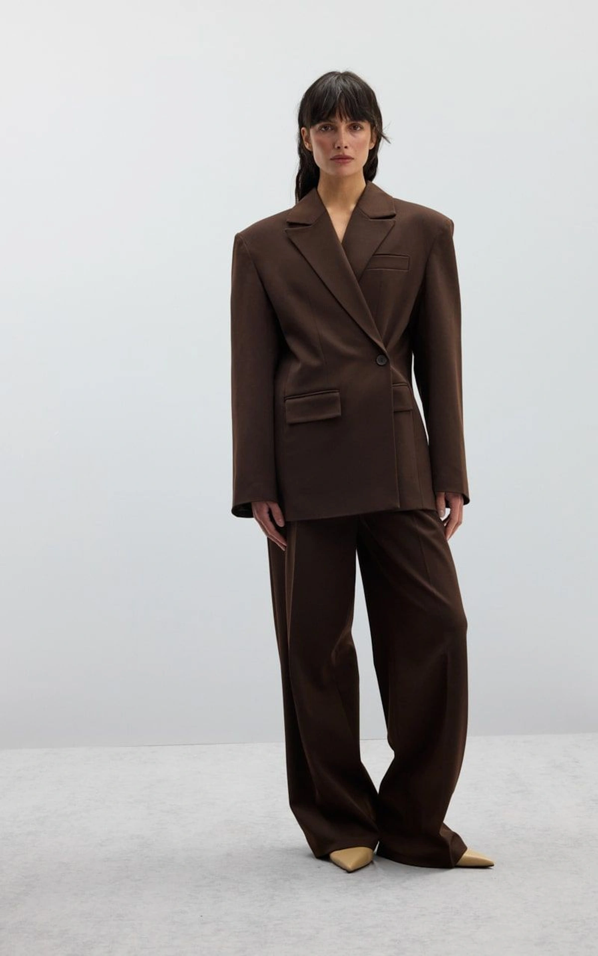 Palazzo Pants with Side Clasp