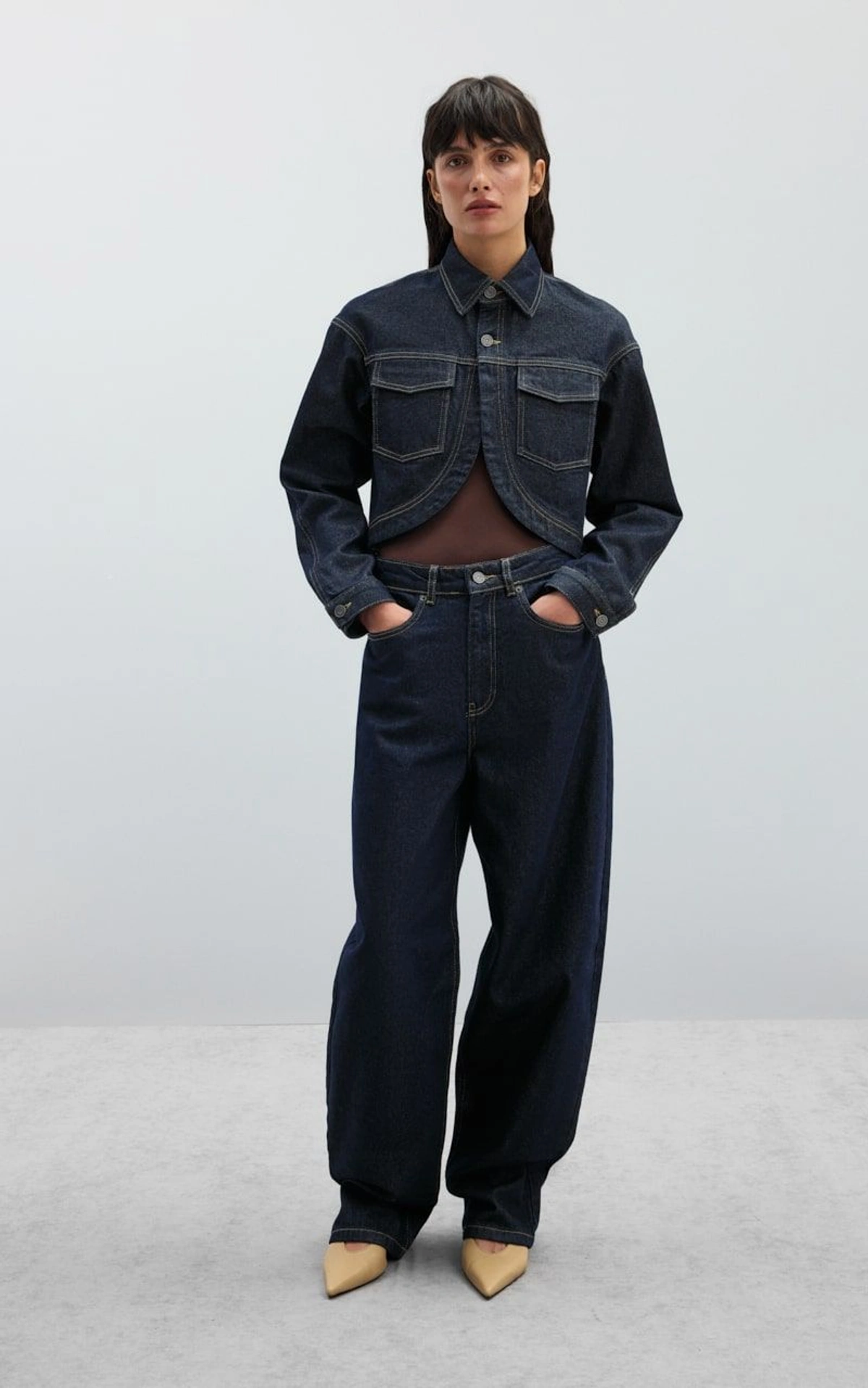 Джинси BAGGY RAW DENIM