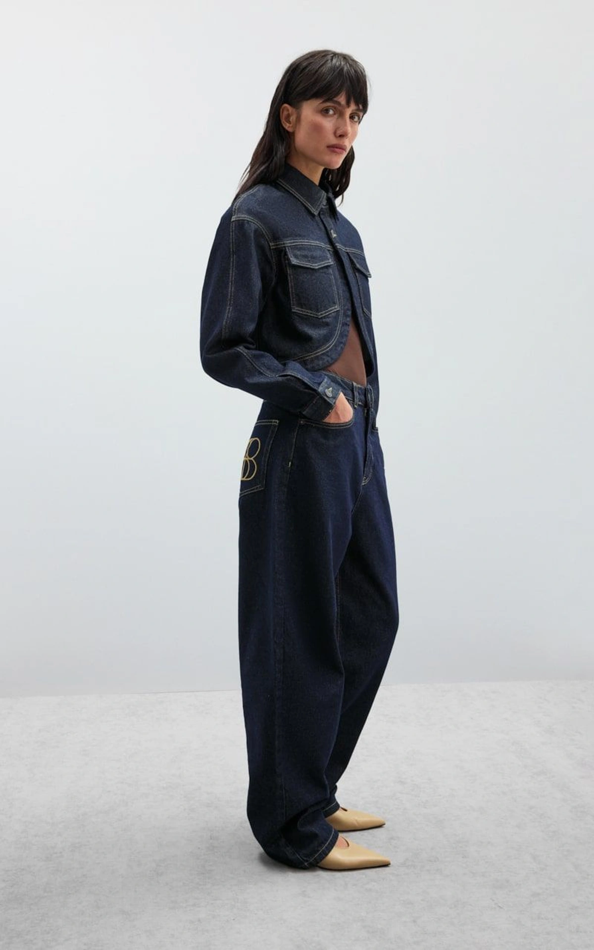 Джинси BAGGY RAW DENIM