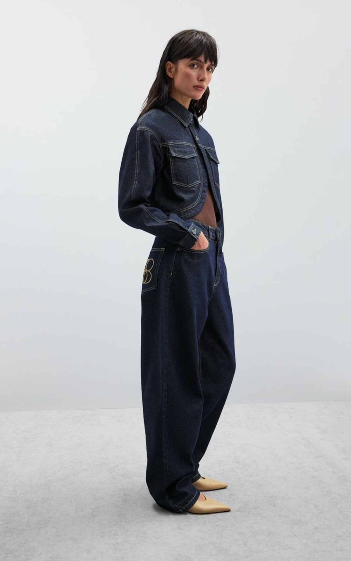 BAGGY RAW DENIM Jeans