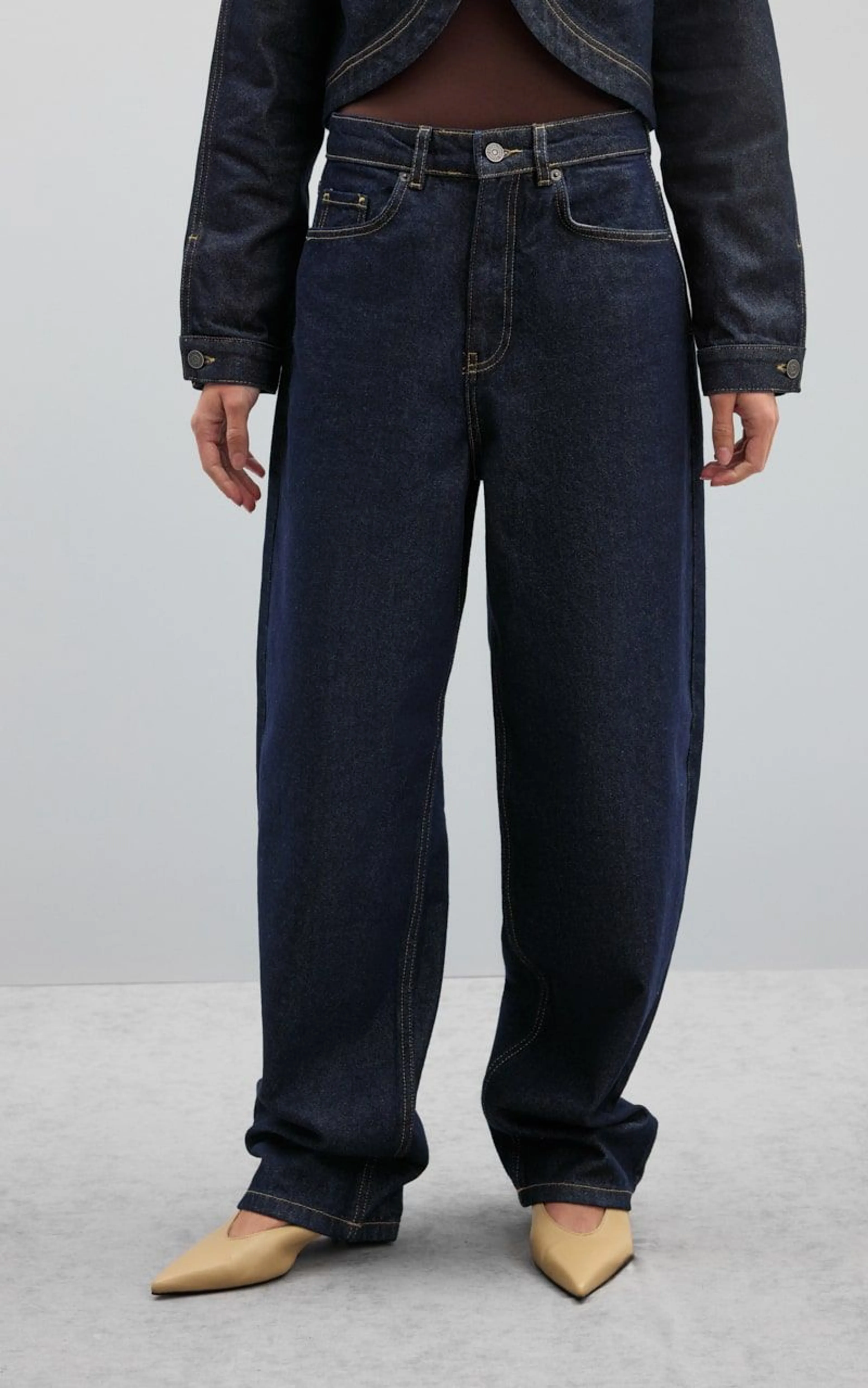 BAGGY RAW DENIM Jeans