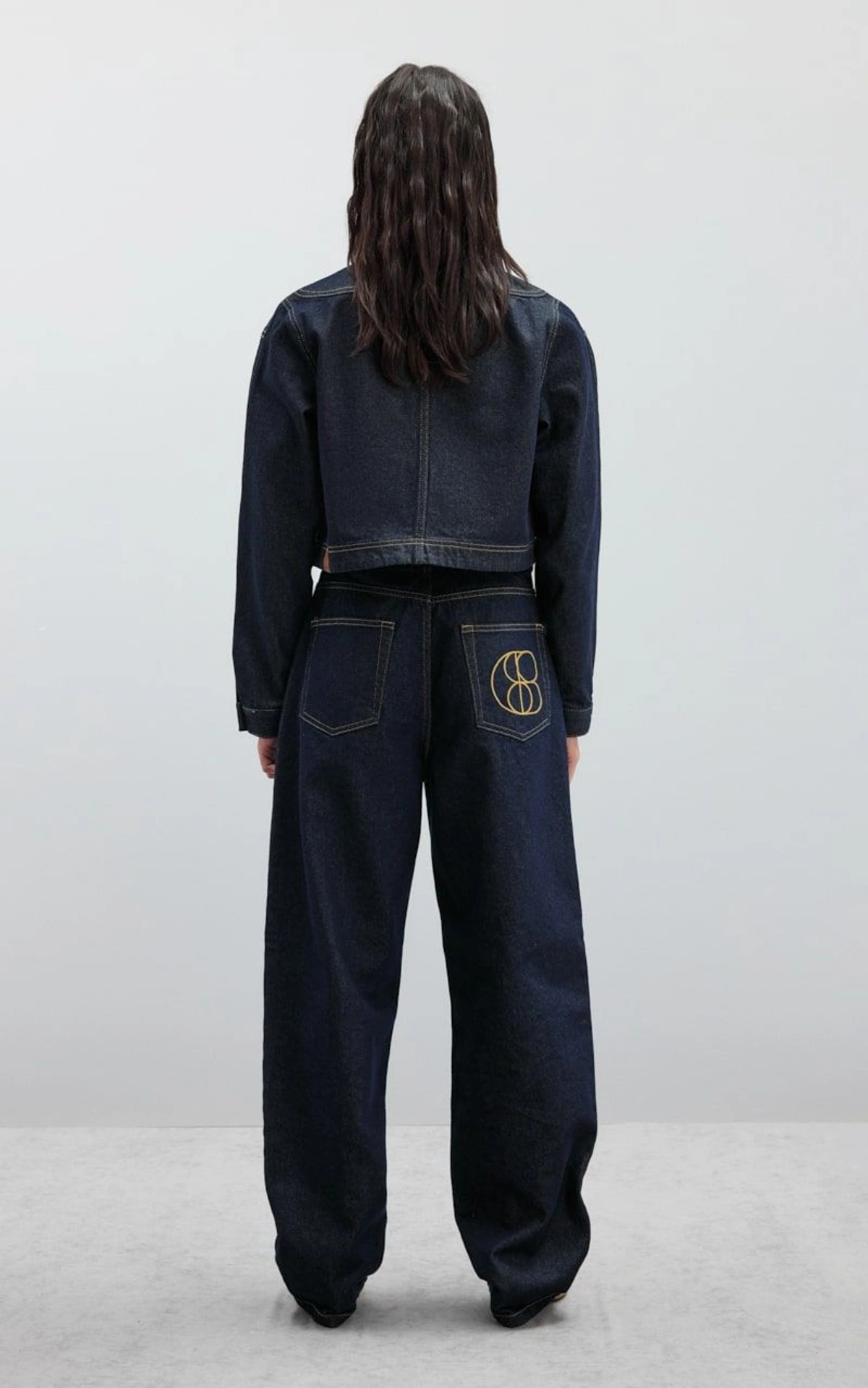 Krótka Kurtka Jeansowa RAW DENIM