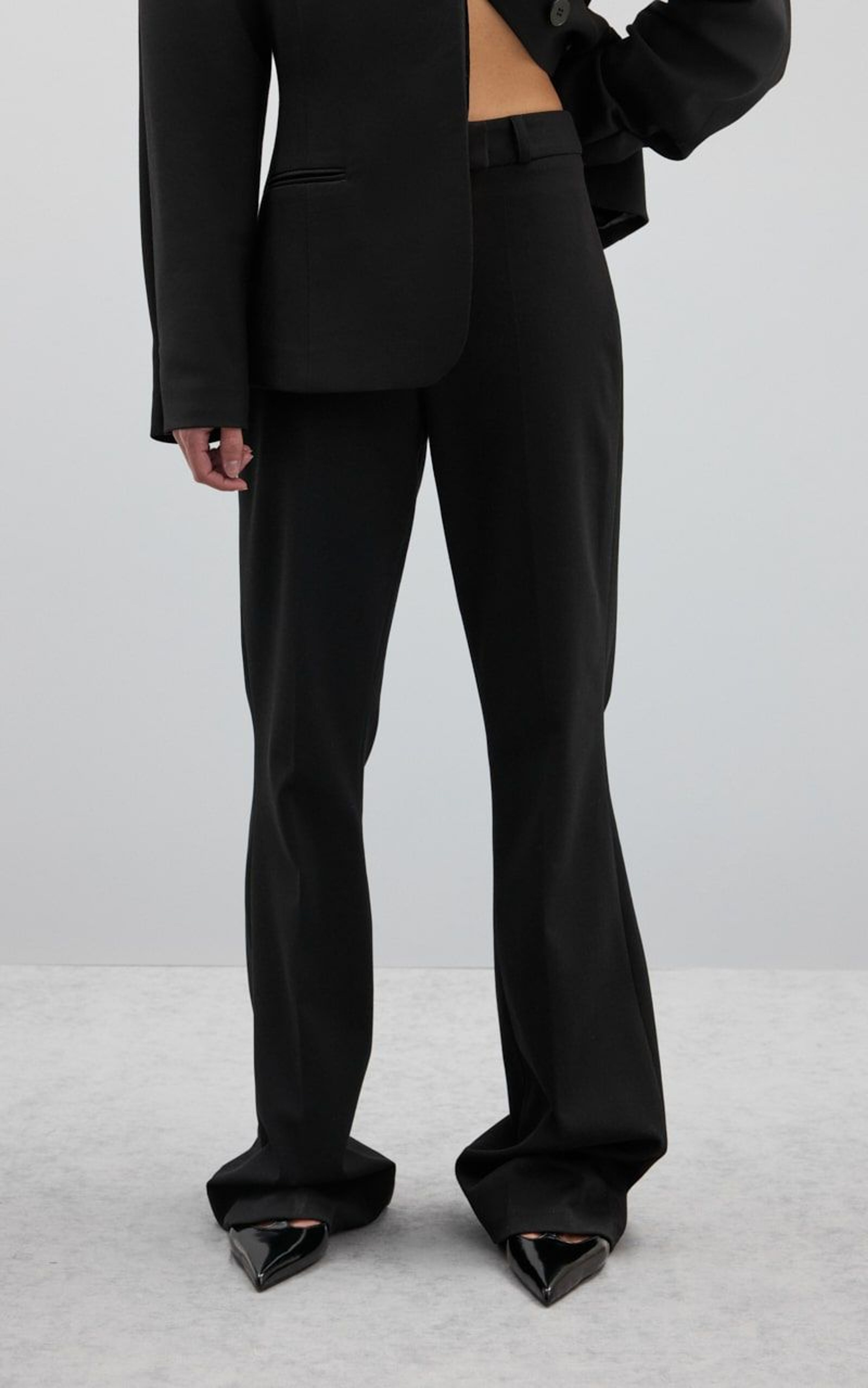 High Rise Fitted Pants