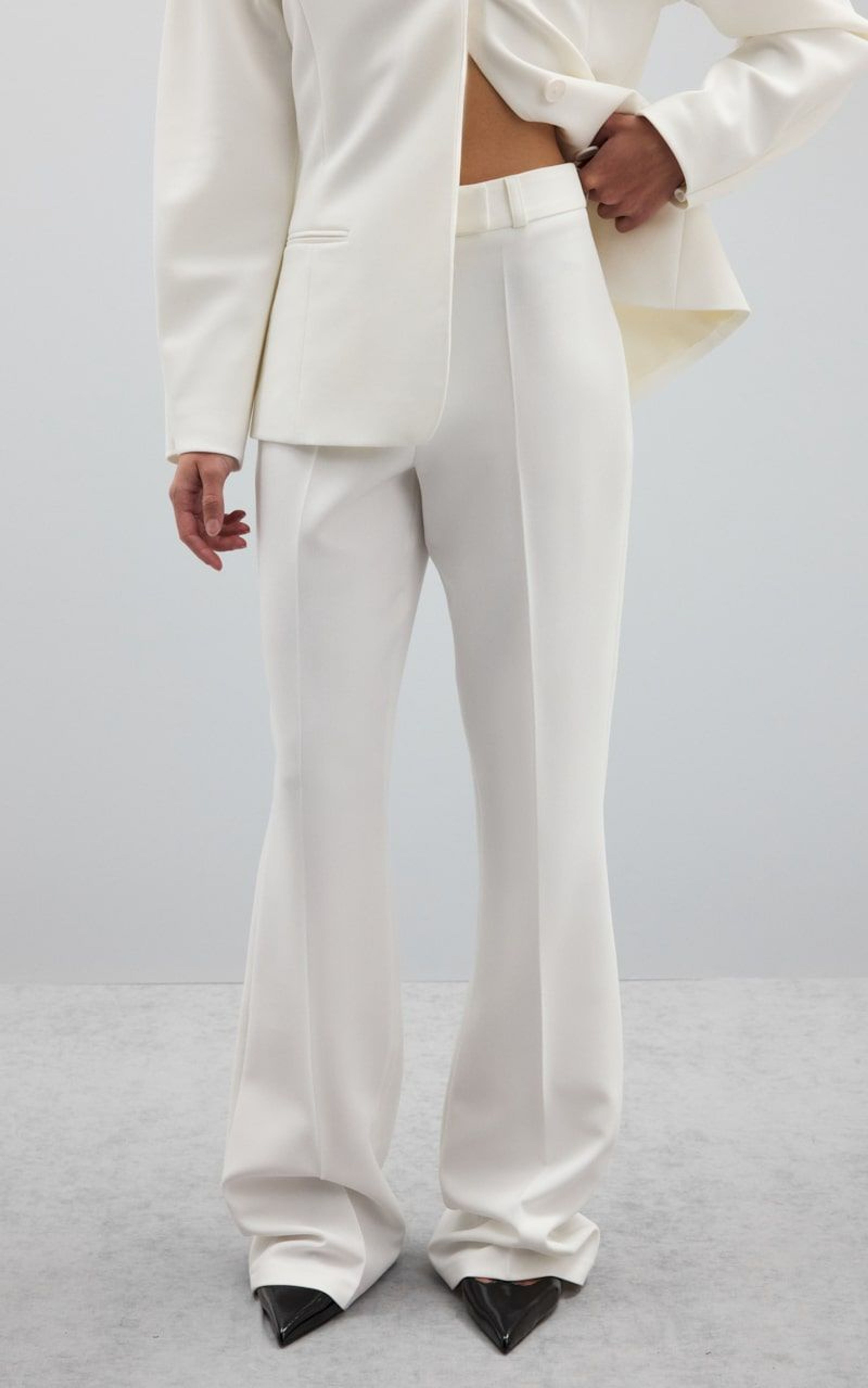 High Rise Fitted Pants