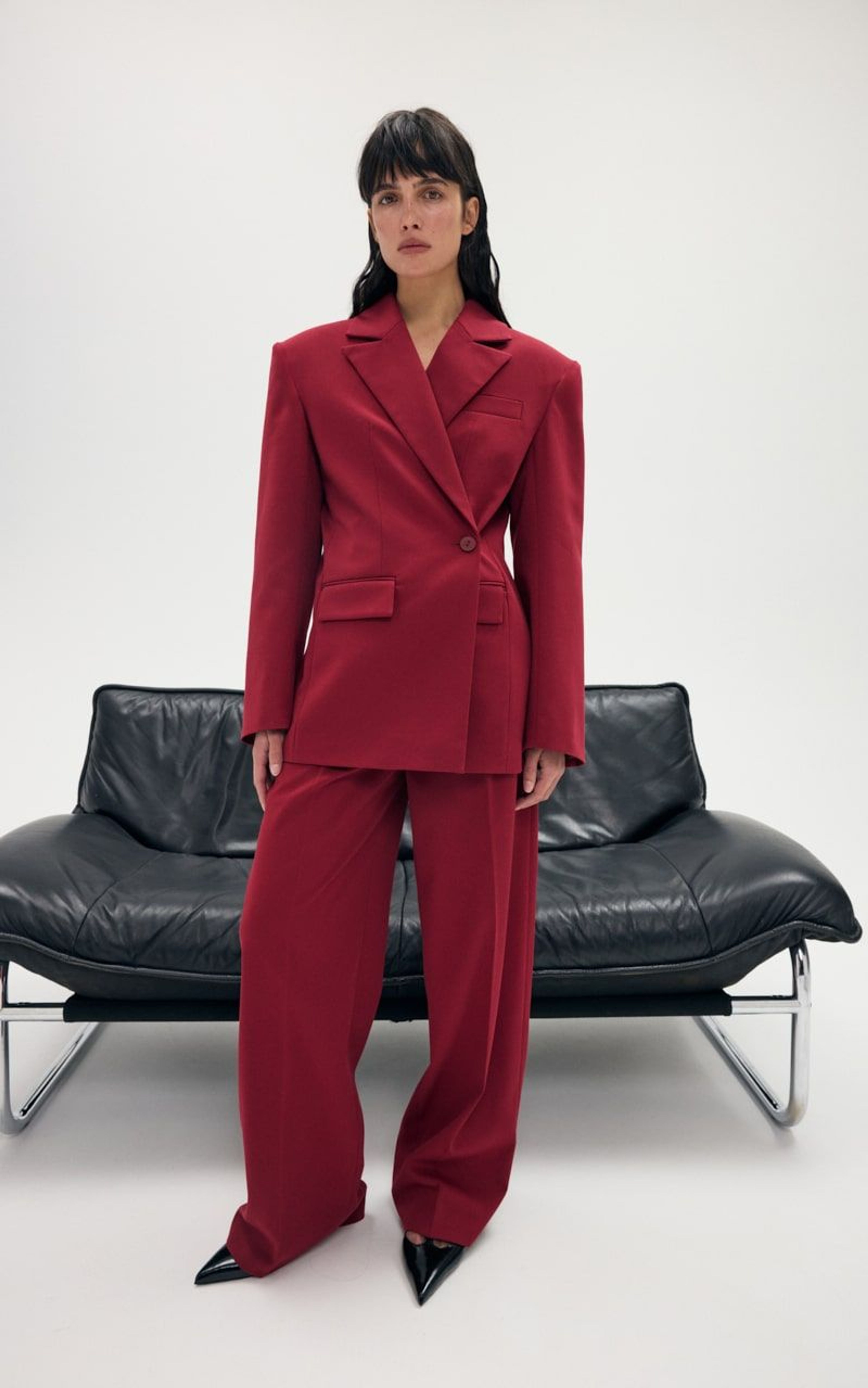 Marynarka Transformer z Kieszenią na Piersi