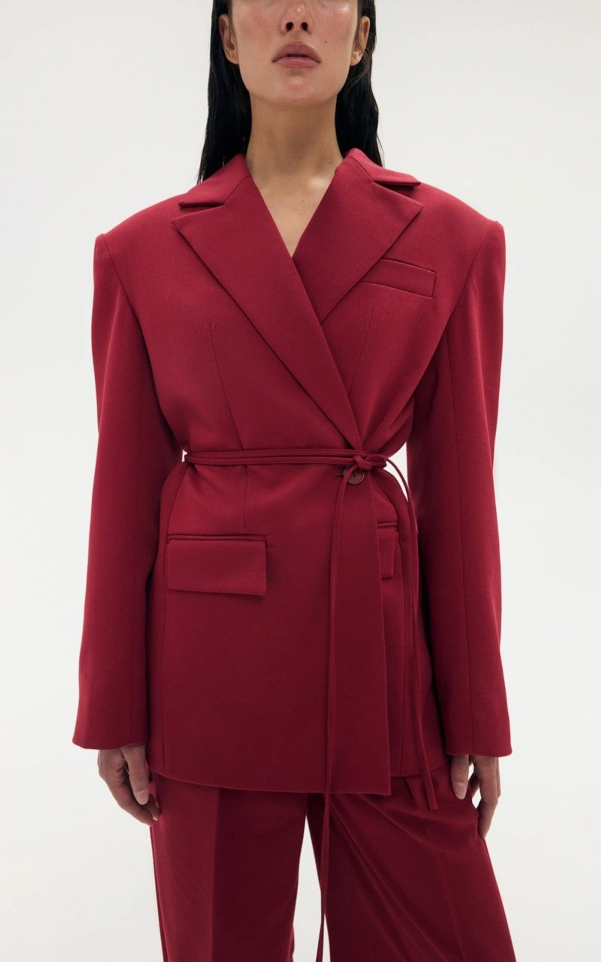 Transformer Blazer with Chest Pocket
