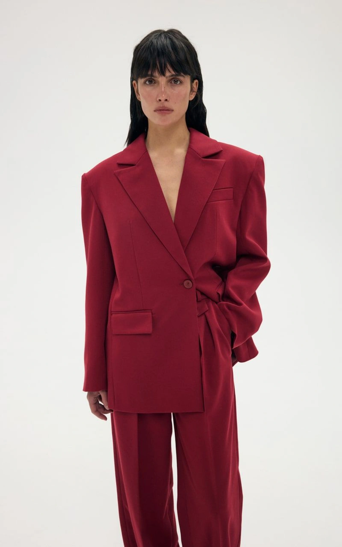 Transformer Blazer with Chest Pocket