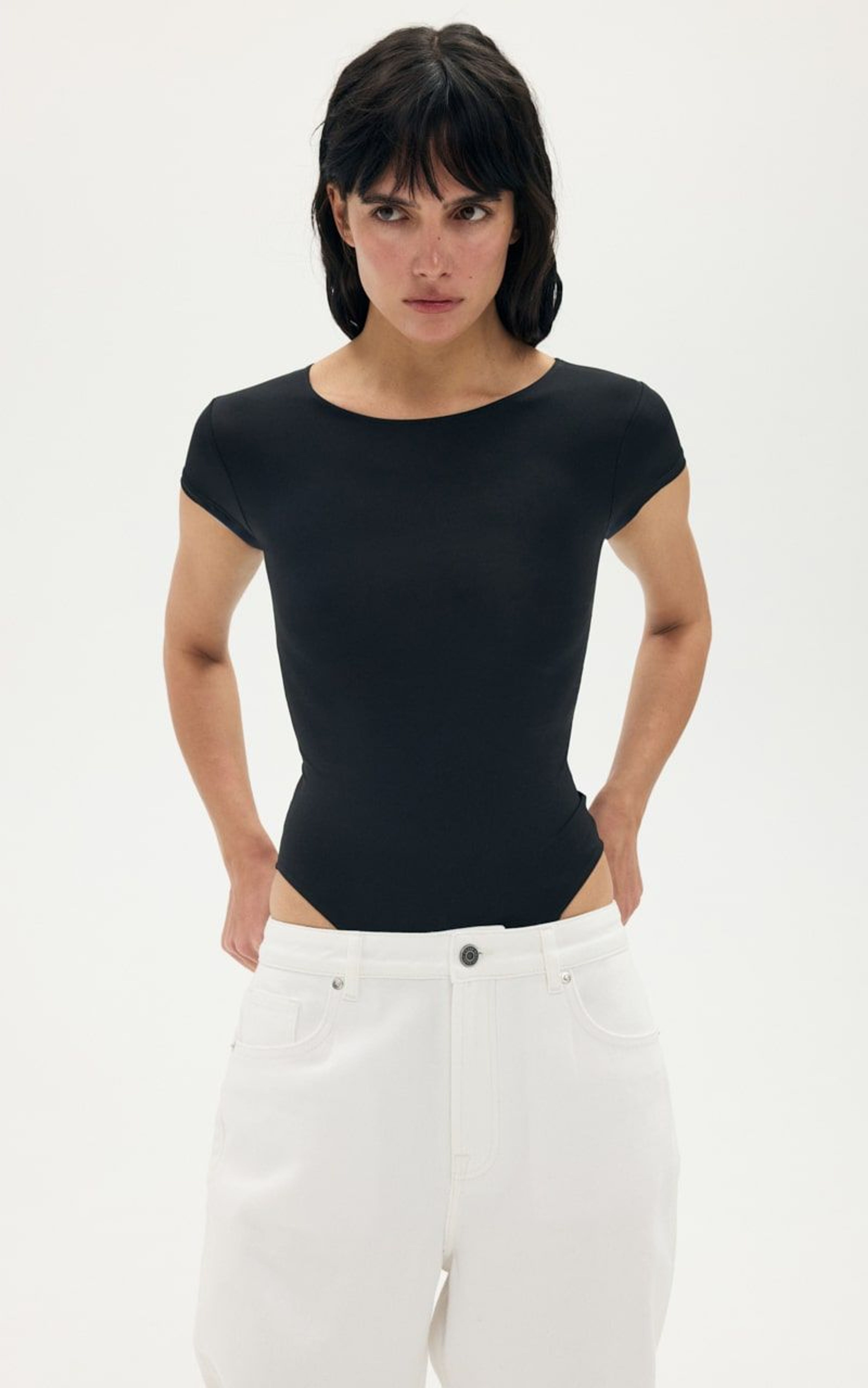 SECOND SKIN Bodysuit T-shirt