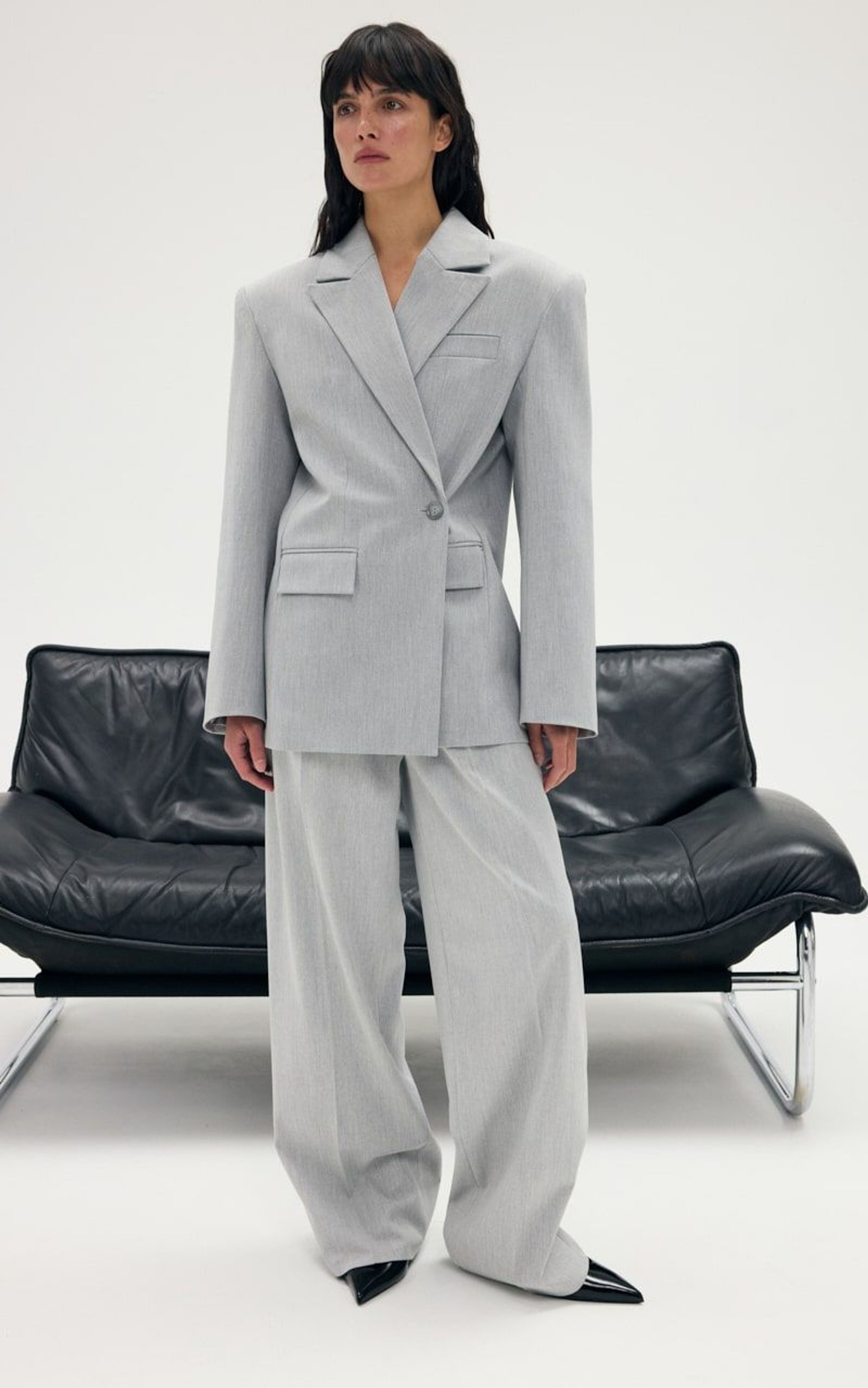 Marynarka Transformer z Kieszenią na Piersi