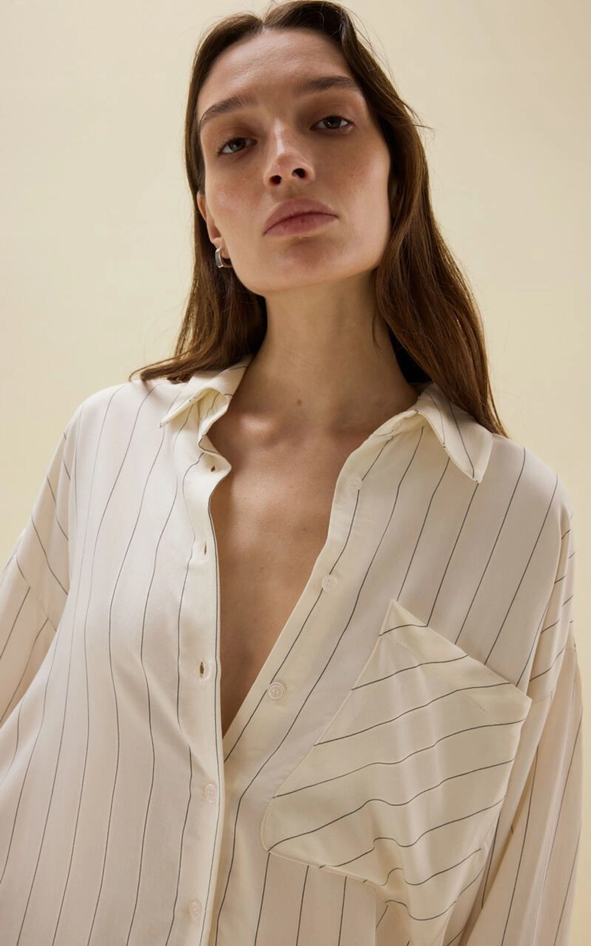 Striped Viscose Shirt