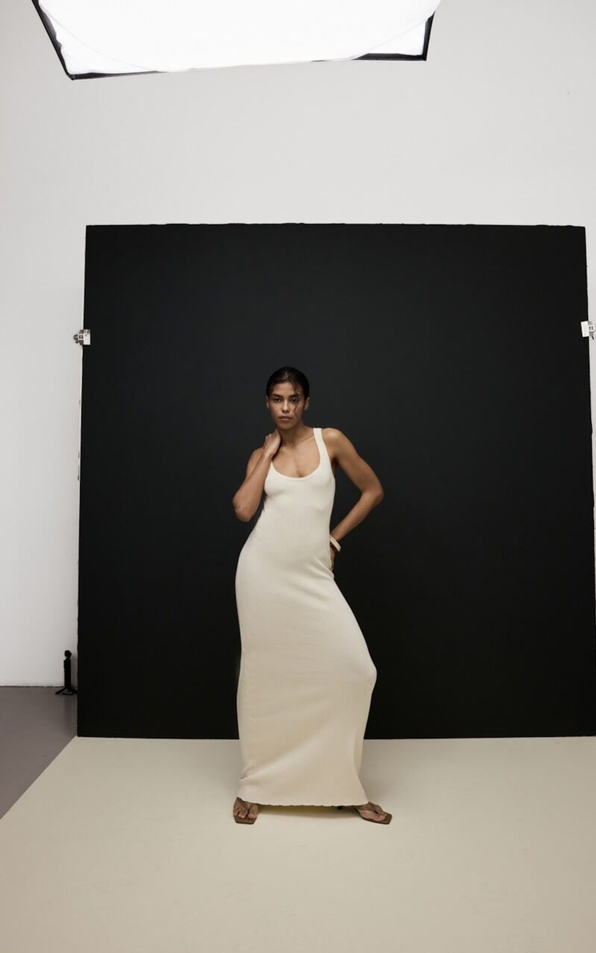 Viscose Knitted Maxi Dress