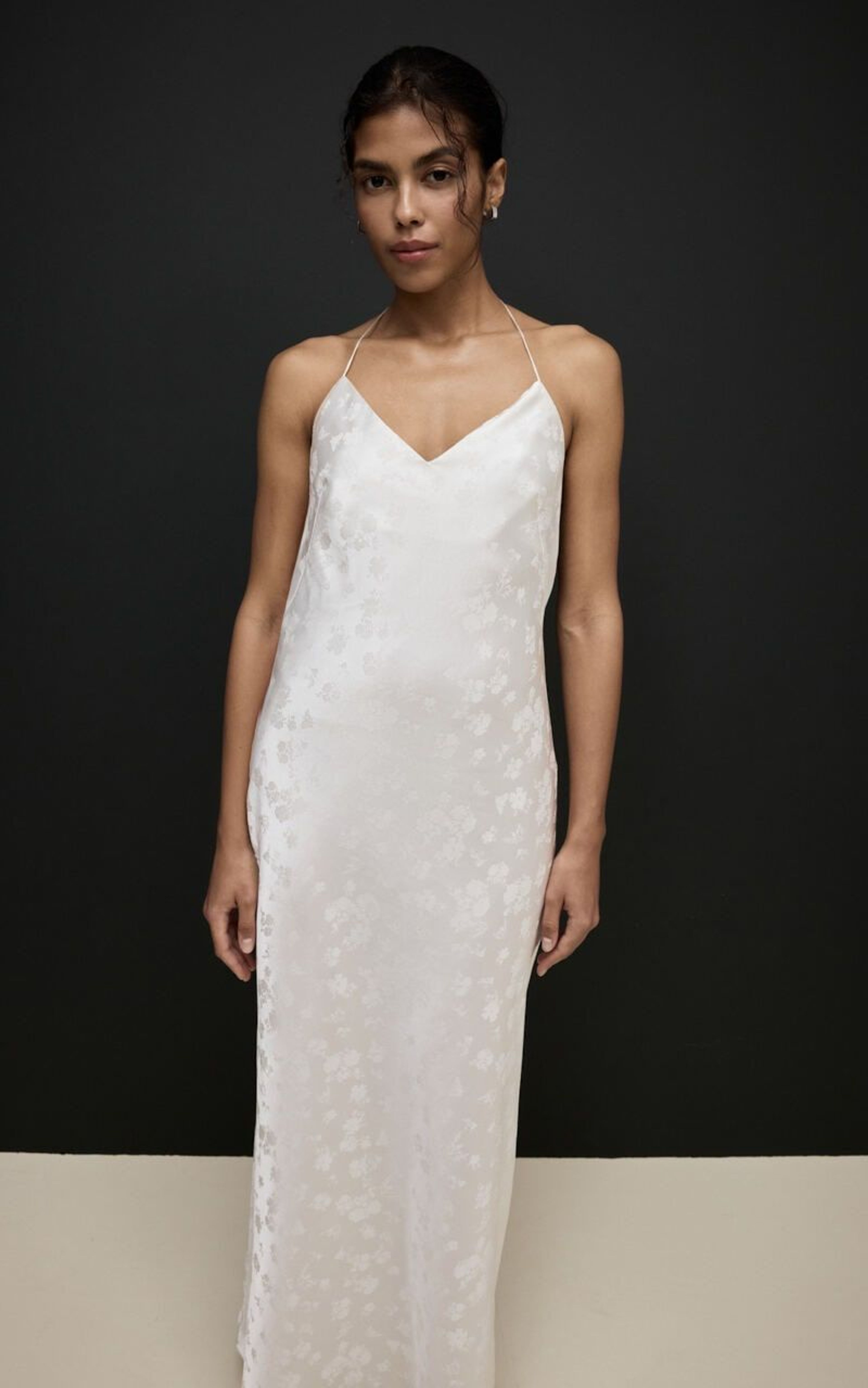 Satynowa Sukienka Bieliźniana ROSE